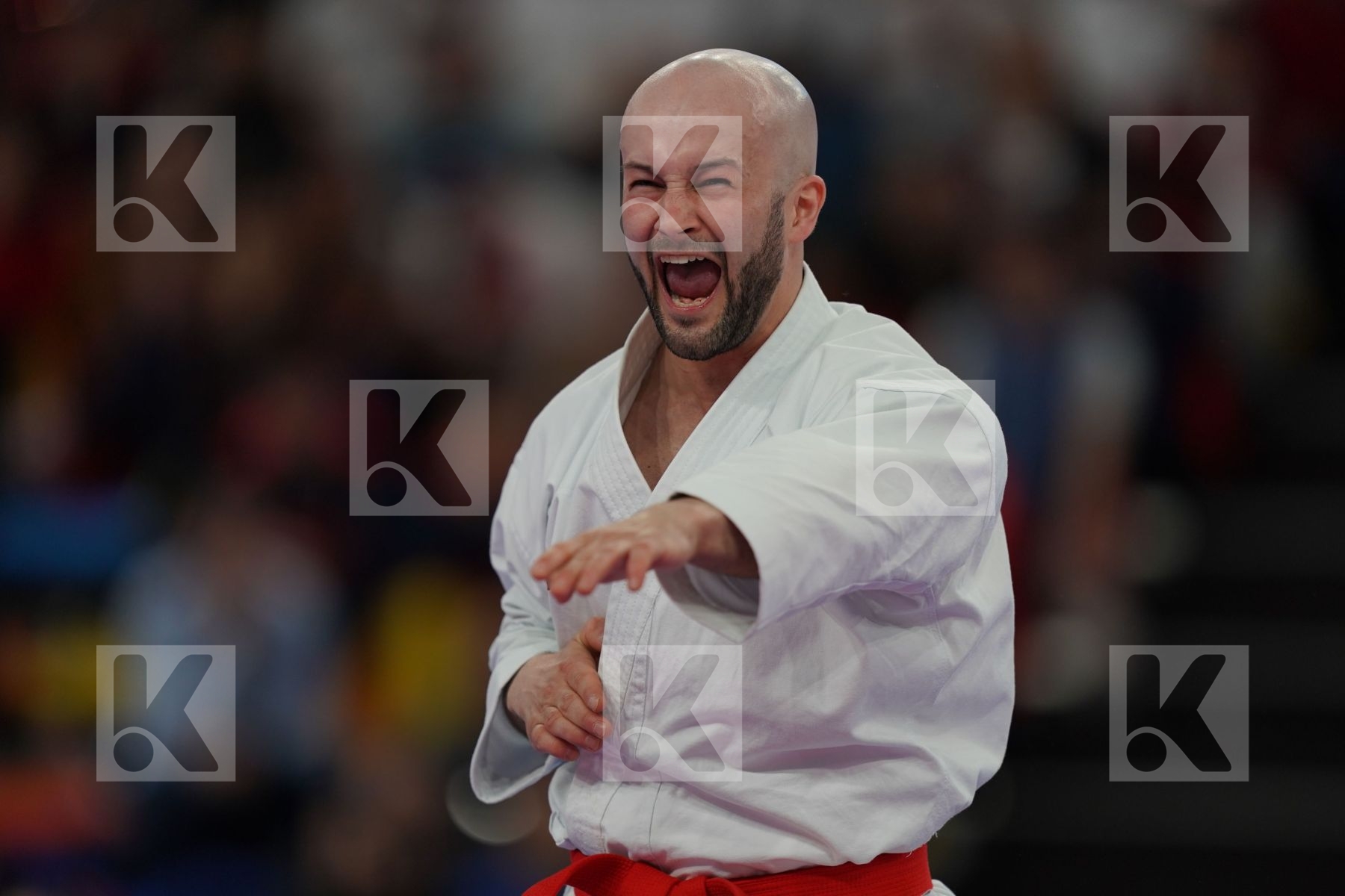 SMORGUNER ILJA (GERMANY) in Senior Male Kata - Bronze bout