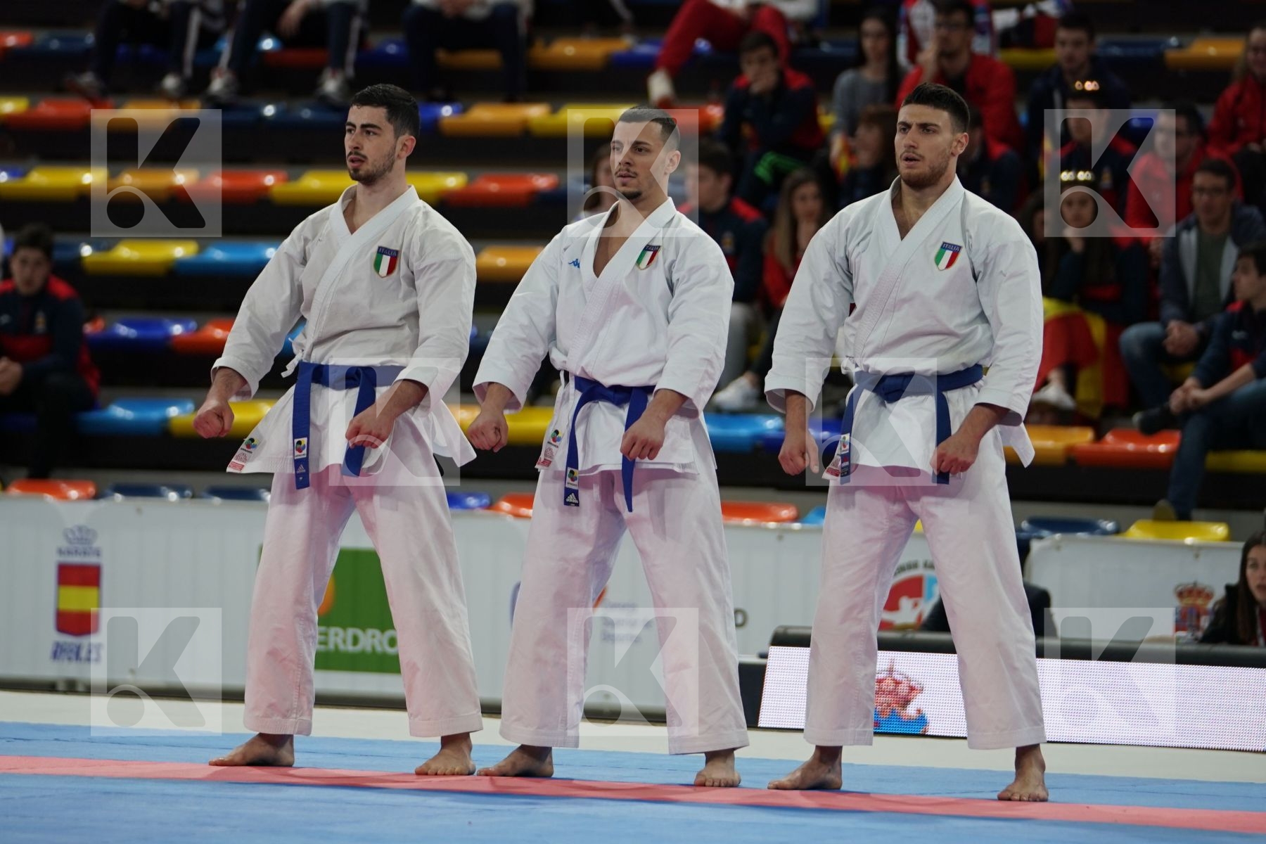 ITALY in Senior Team Male Kata - Bronze bout