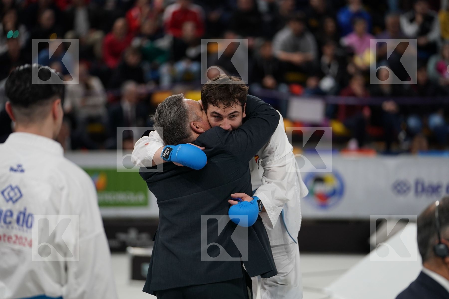 PORTUGAL vs SPAIN in Senior Team Male Kumite - Bronze bout