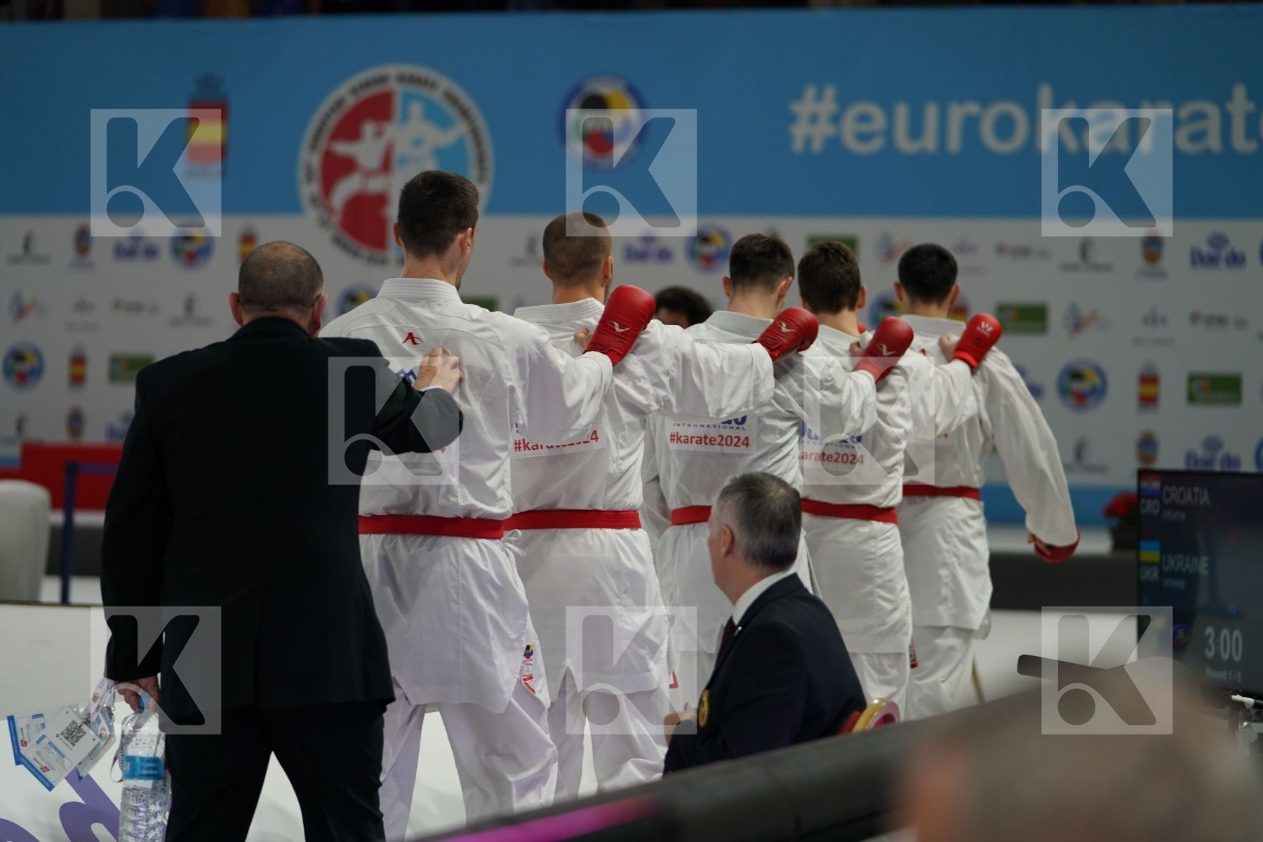 CROATIA in Senior Team Male Kumite - Bronze bout