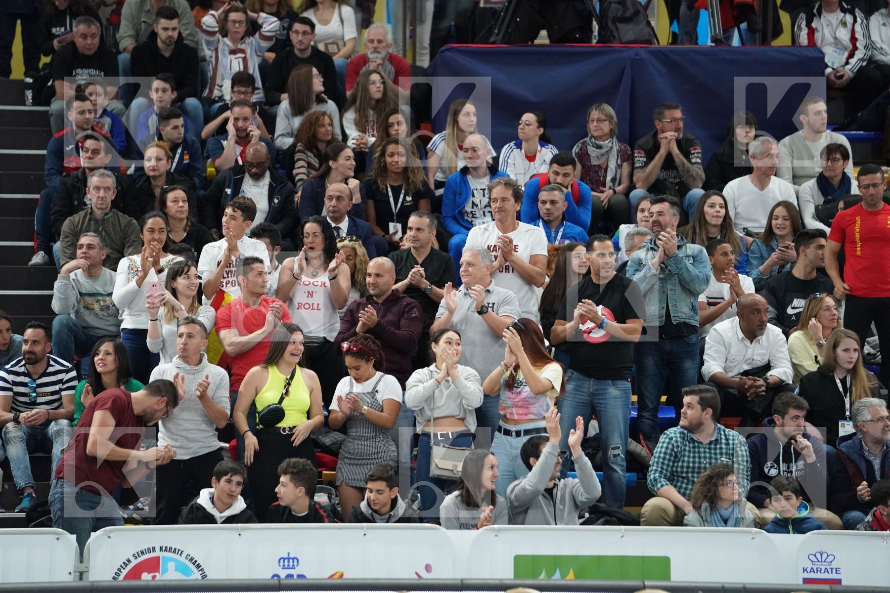 CHATZILIADOU ELENI (GREECE) vs PALACIO GONZALEZ LAURA (SPAIN) in Senior Kumite 68+ Kg - Final bout