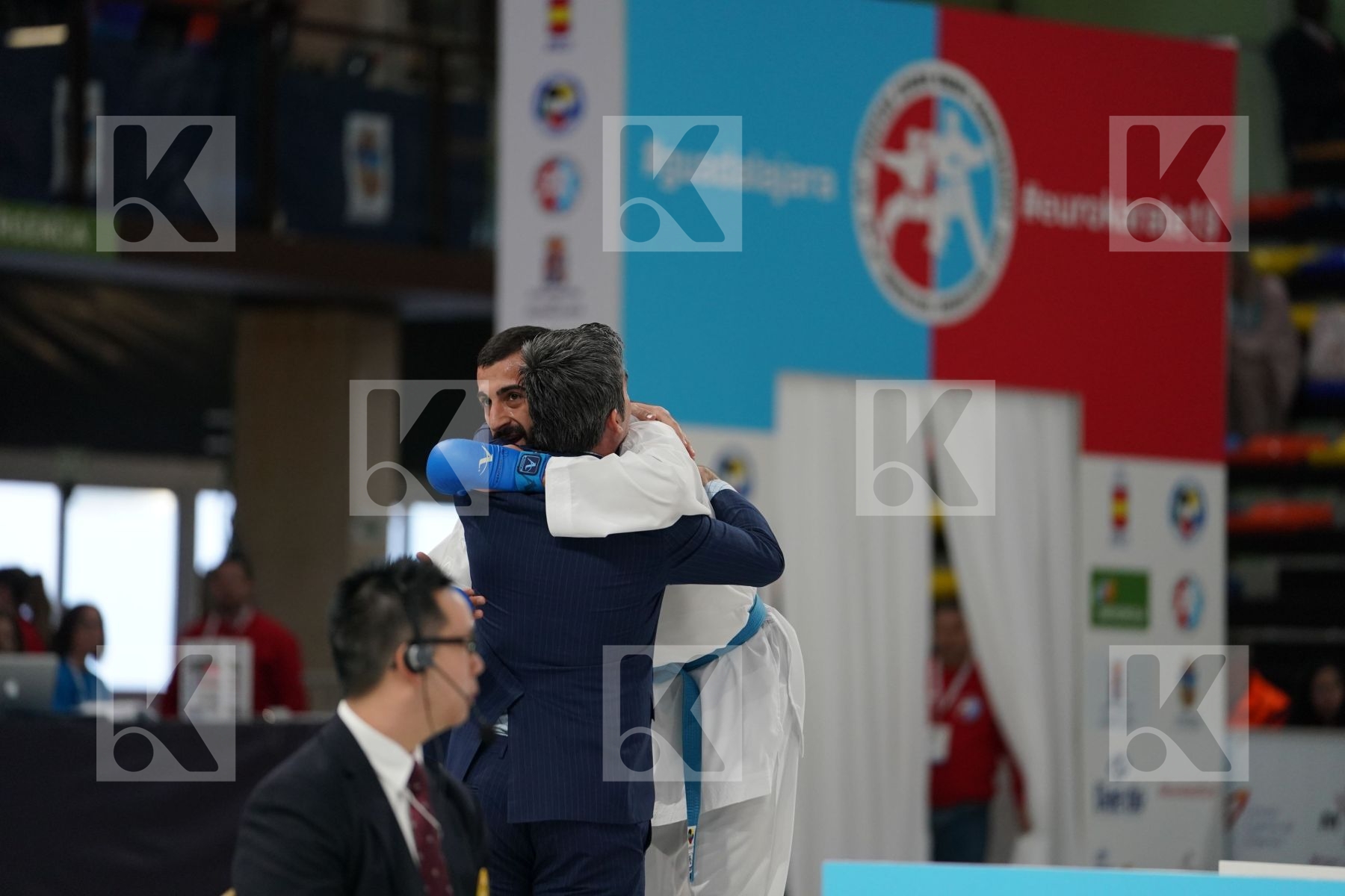 ISAKAU ANTON (BELARUS) vs AKTAS UGUR (TURKEY) in Senior Kumite -84 Kg - Final bout