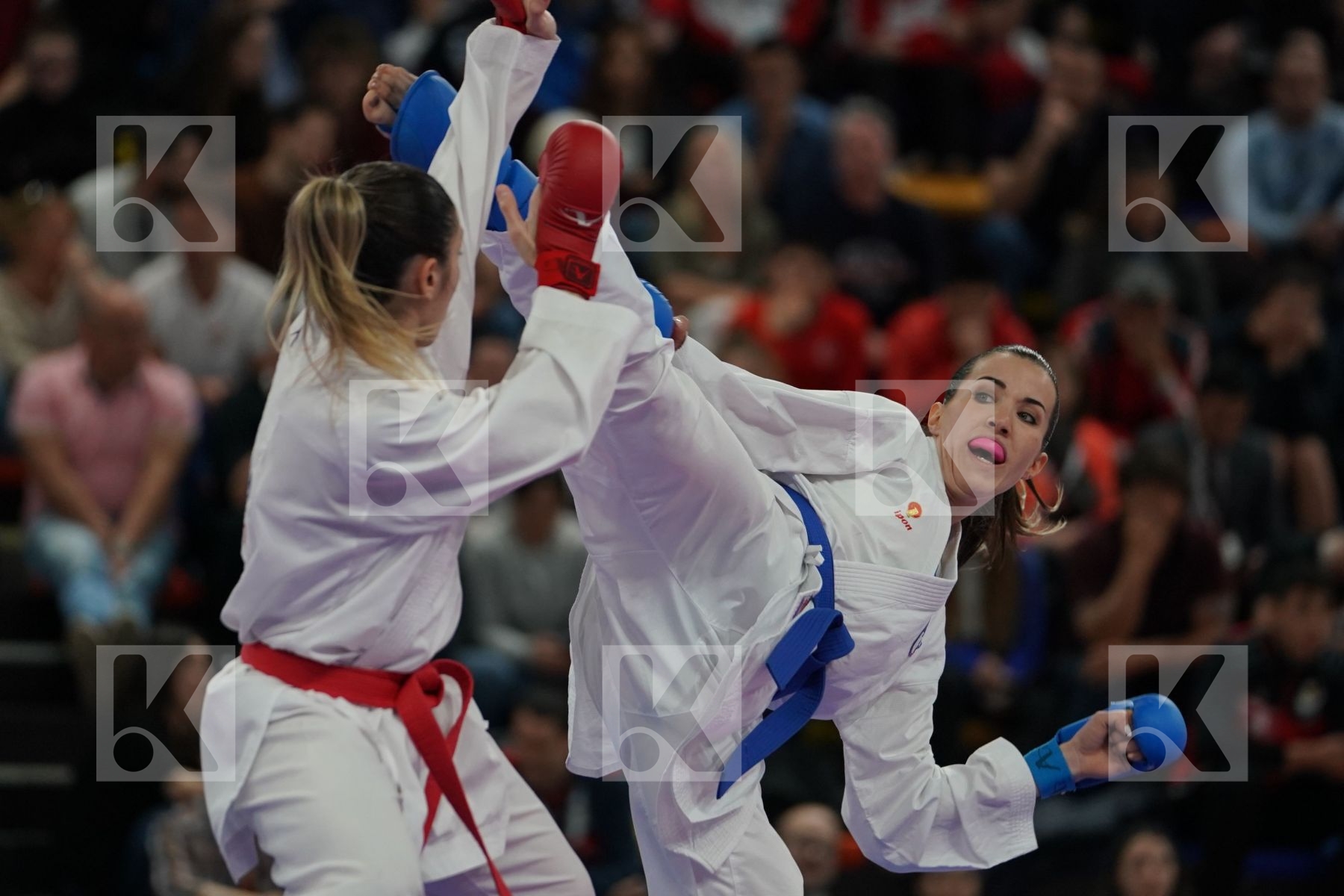 COBAN MERVE (TURKEY) vs RISTIC TJASA (SLOVENIA) in Senior Kumite -61 Kg - Final bout