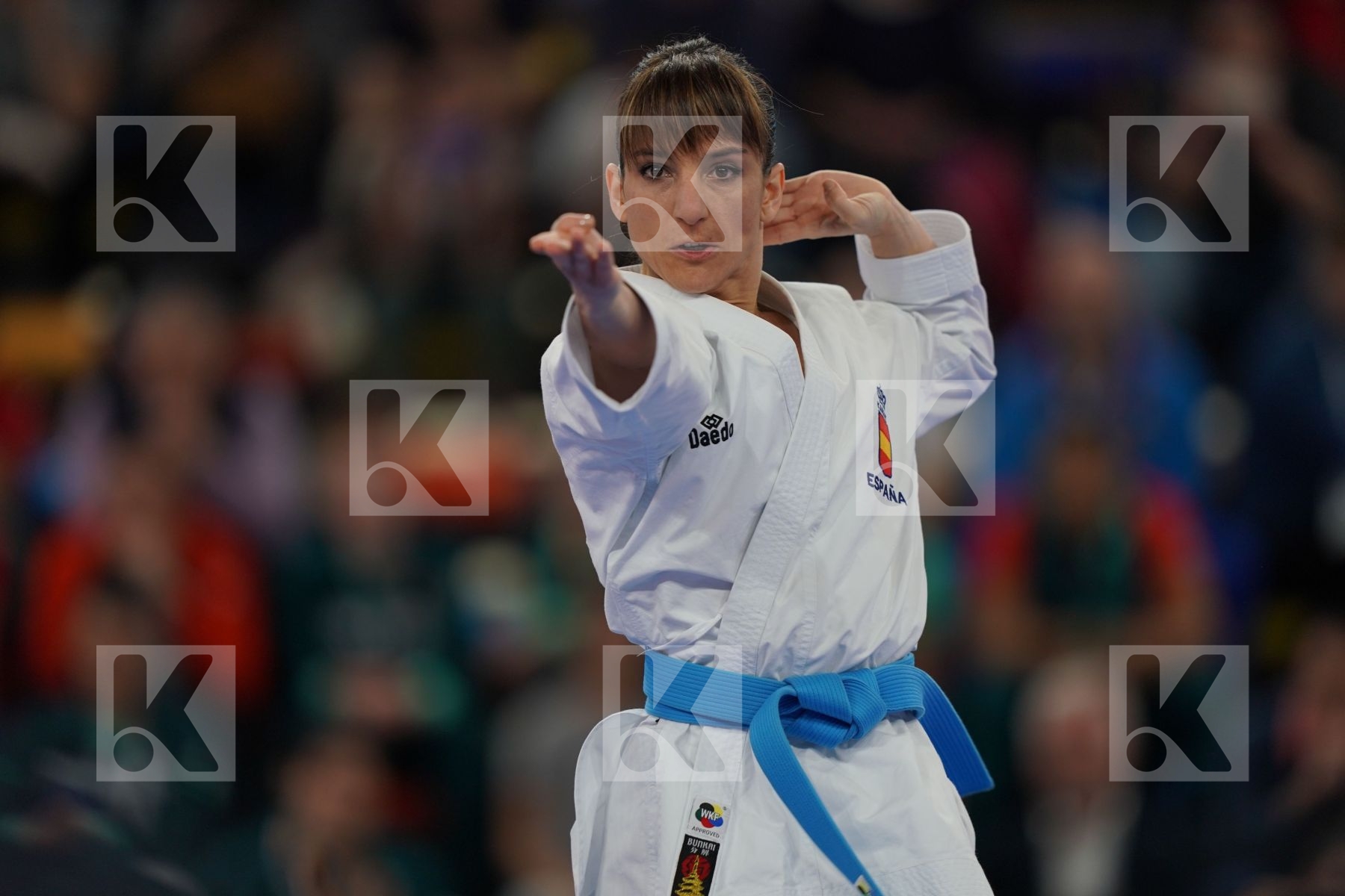 SANCHEZ JAIME SANDRA (SPAIN) in Senior Female Kata - Final bout