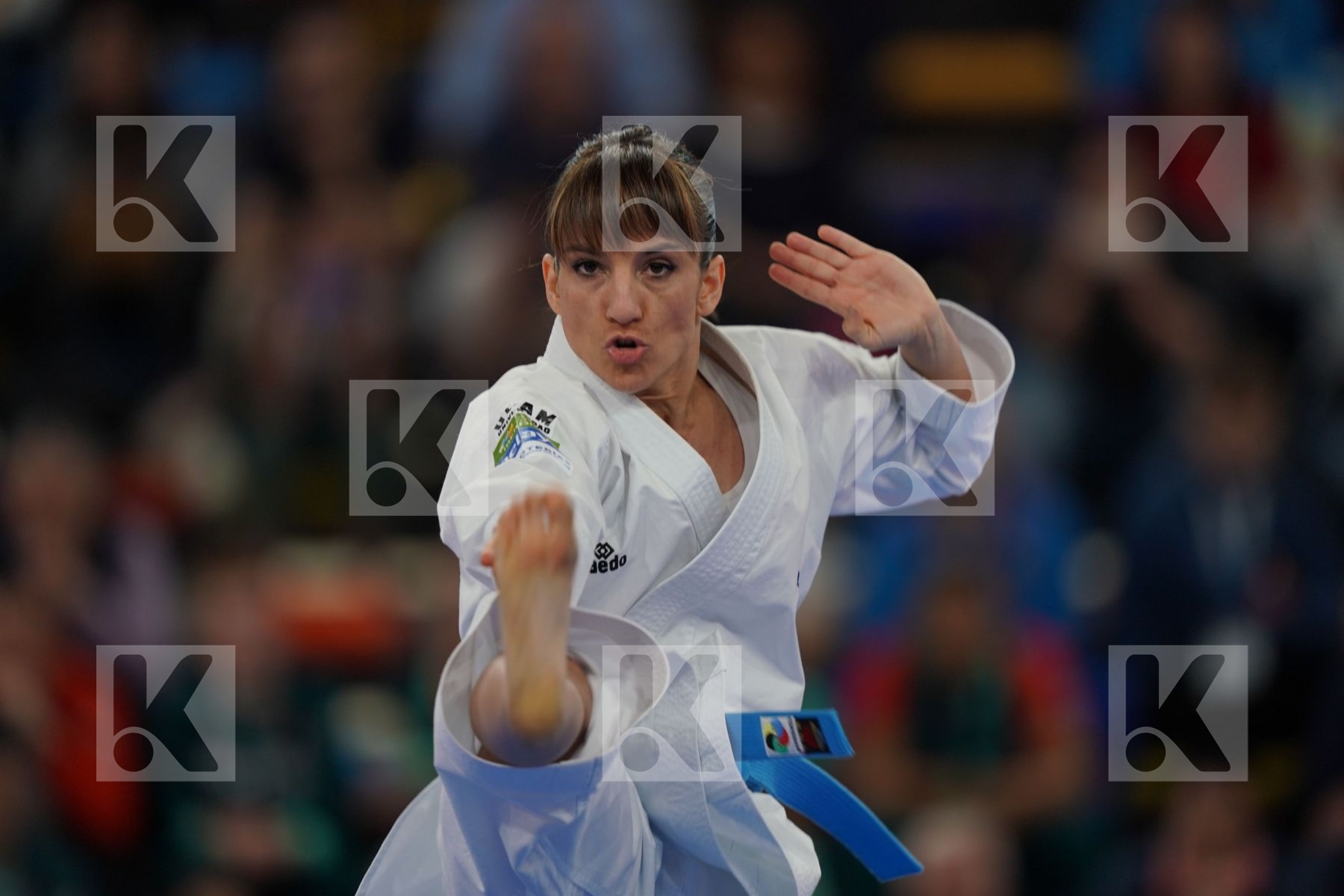 SANCHEZ JAIME SANDRA (SPAIN) in Senior Female Kata - Final bout