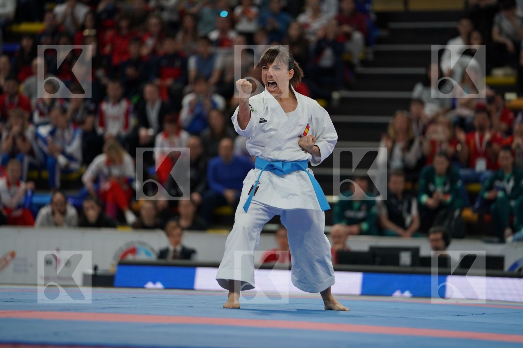 SANCHEZ JAIME SANDRA (SPAIN) in Senior Female Kata - Final bout