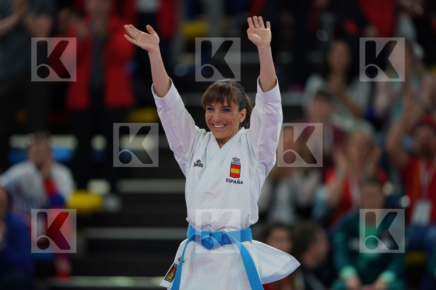 SANCHEZ JAIME SANDRA (SPAIN) in Senior Female Kata - Final bout