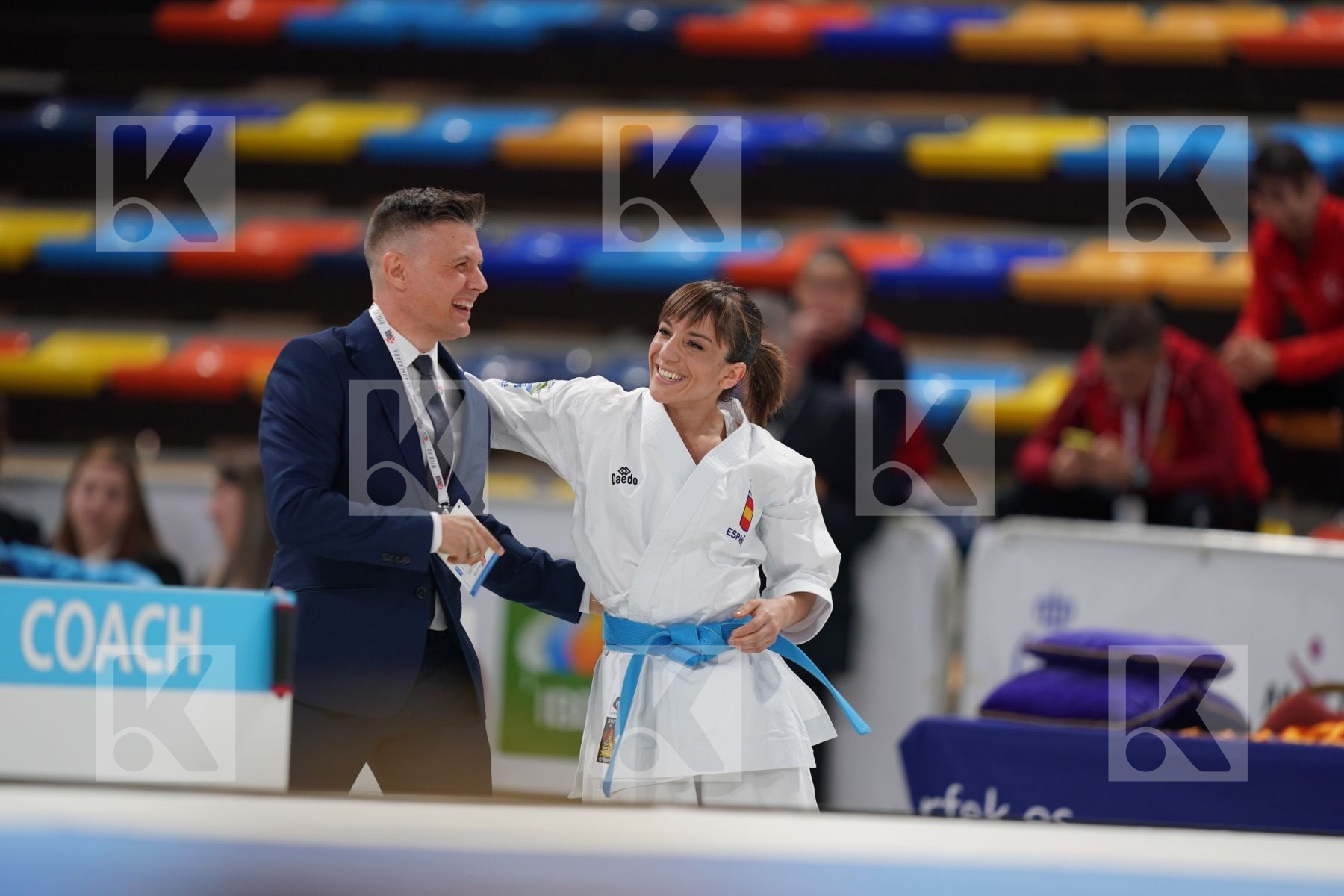 SANCHEZ JAIME SANDRA (SPAIN) in Senior Female Kata - Final bout