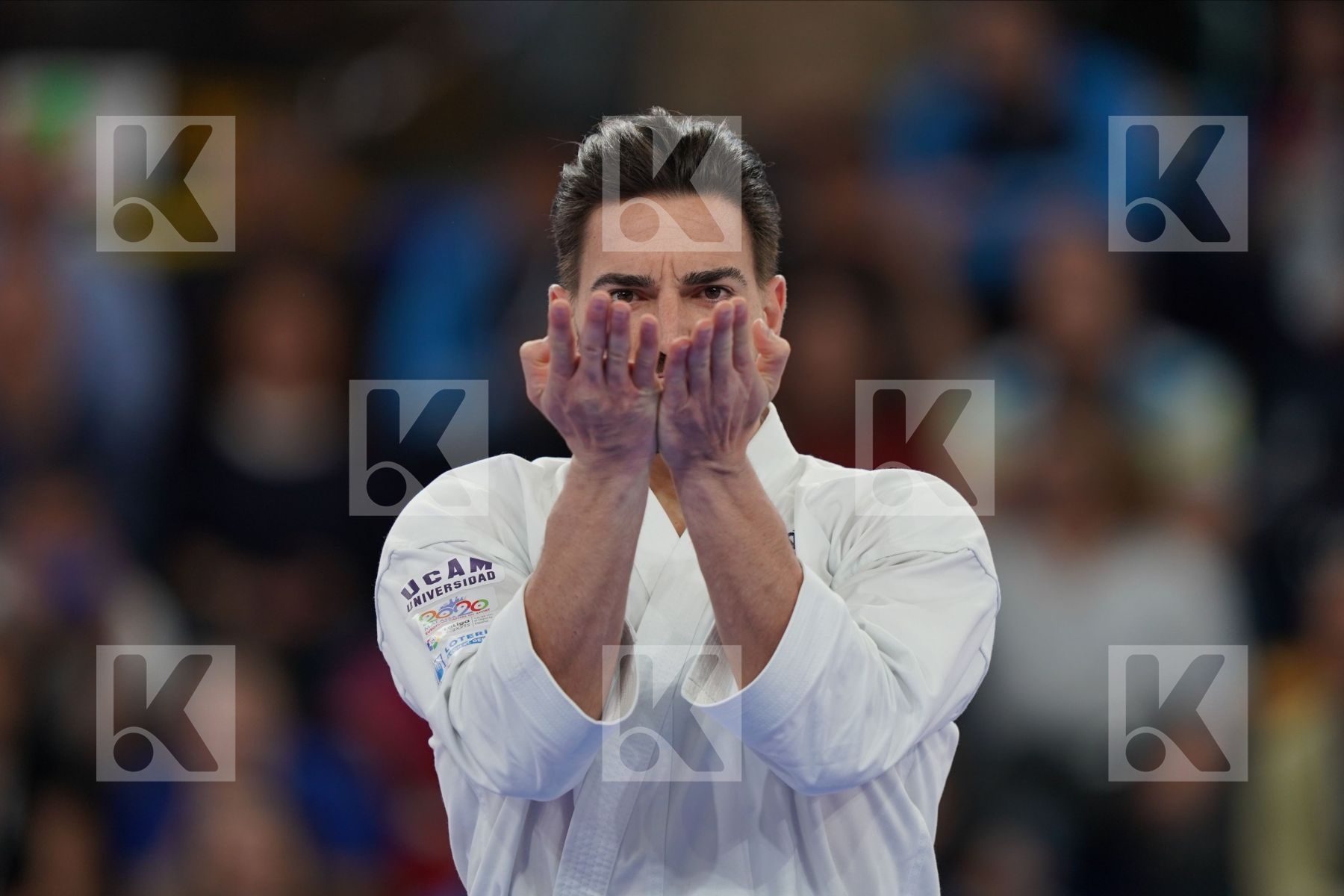 QUINTERO CAPDEVILA DAMIAN HUGO (SPAIN) in Senior Male Kata - Final bout