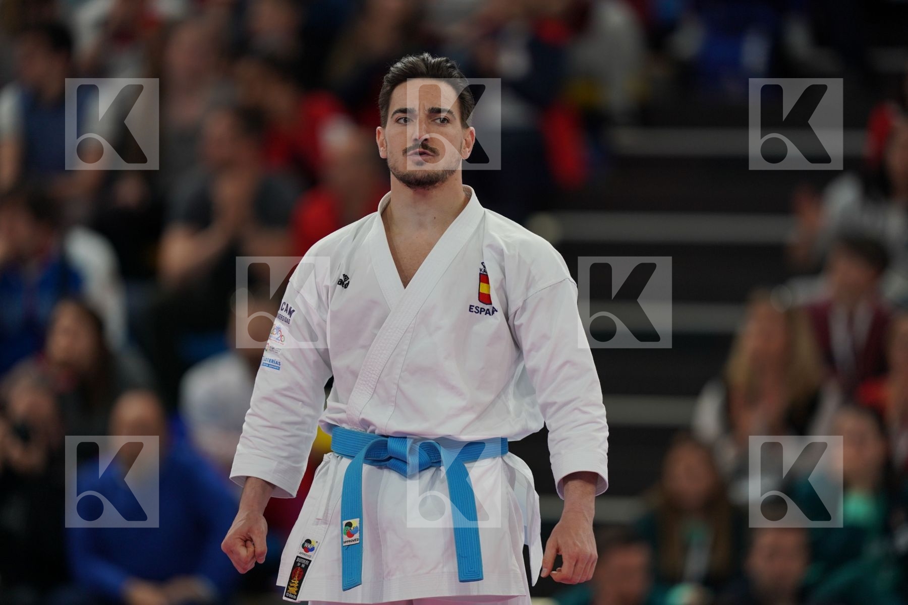 QUINTERO CAPDEVILA DAMIAN HUGO (SPAIN) in Senior Male Kata - Final bout