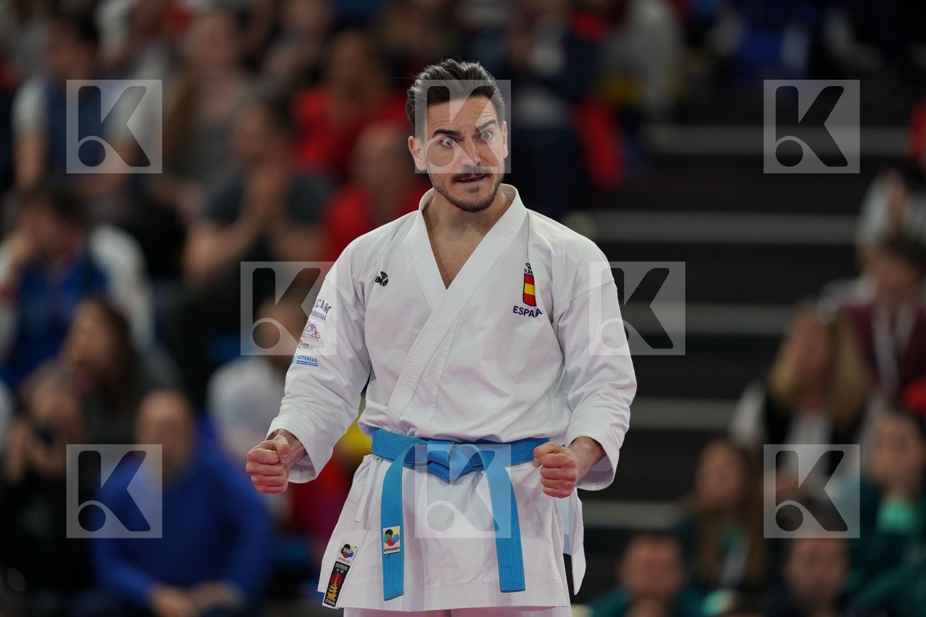 QUINTERO CAPDEVILA DAMIAN HUGO (SPAIN) in Senior Male Kata - Final bout