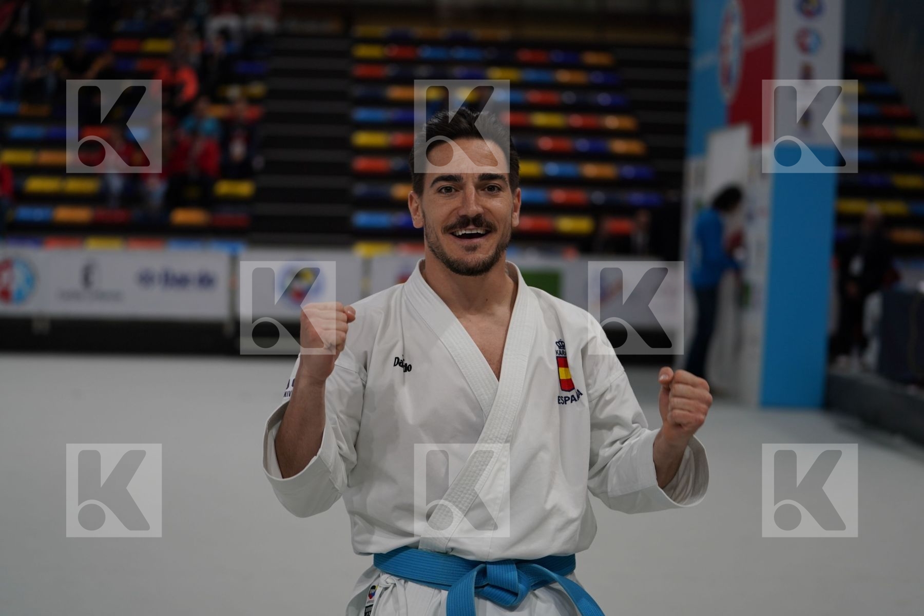 QUINTERO CAPDEVILA DAMIAN HUGO (SPAIN) in Senior Male Kata - Final bout