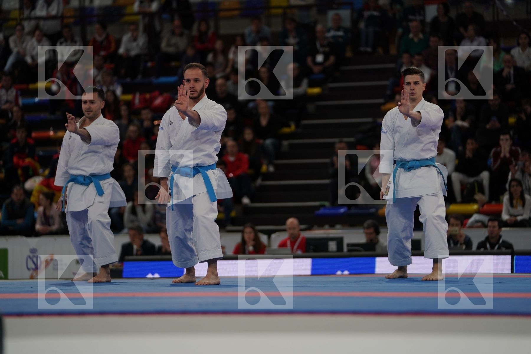 SPAIN in Senior Team Male Kata - Final bout