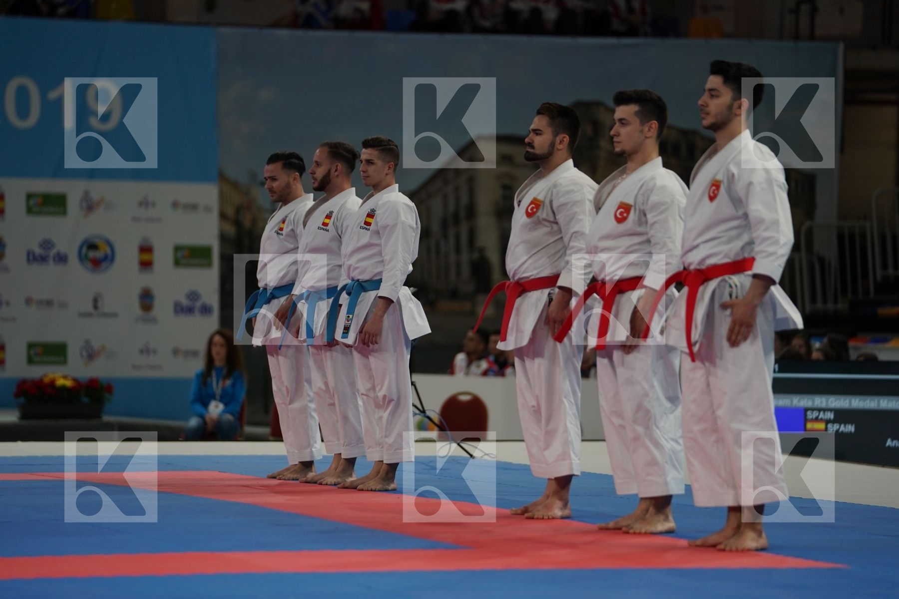 SPAIN in Senior Team Male Kata - Final bout