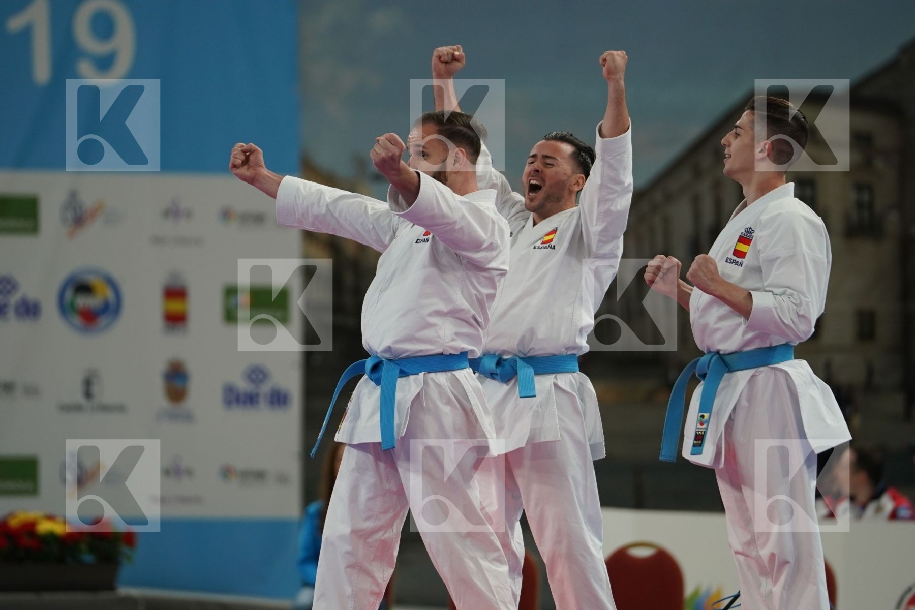 SPAIN in Senior Team Male Kata - Final bout