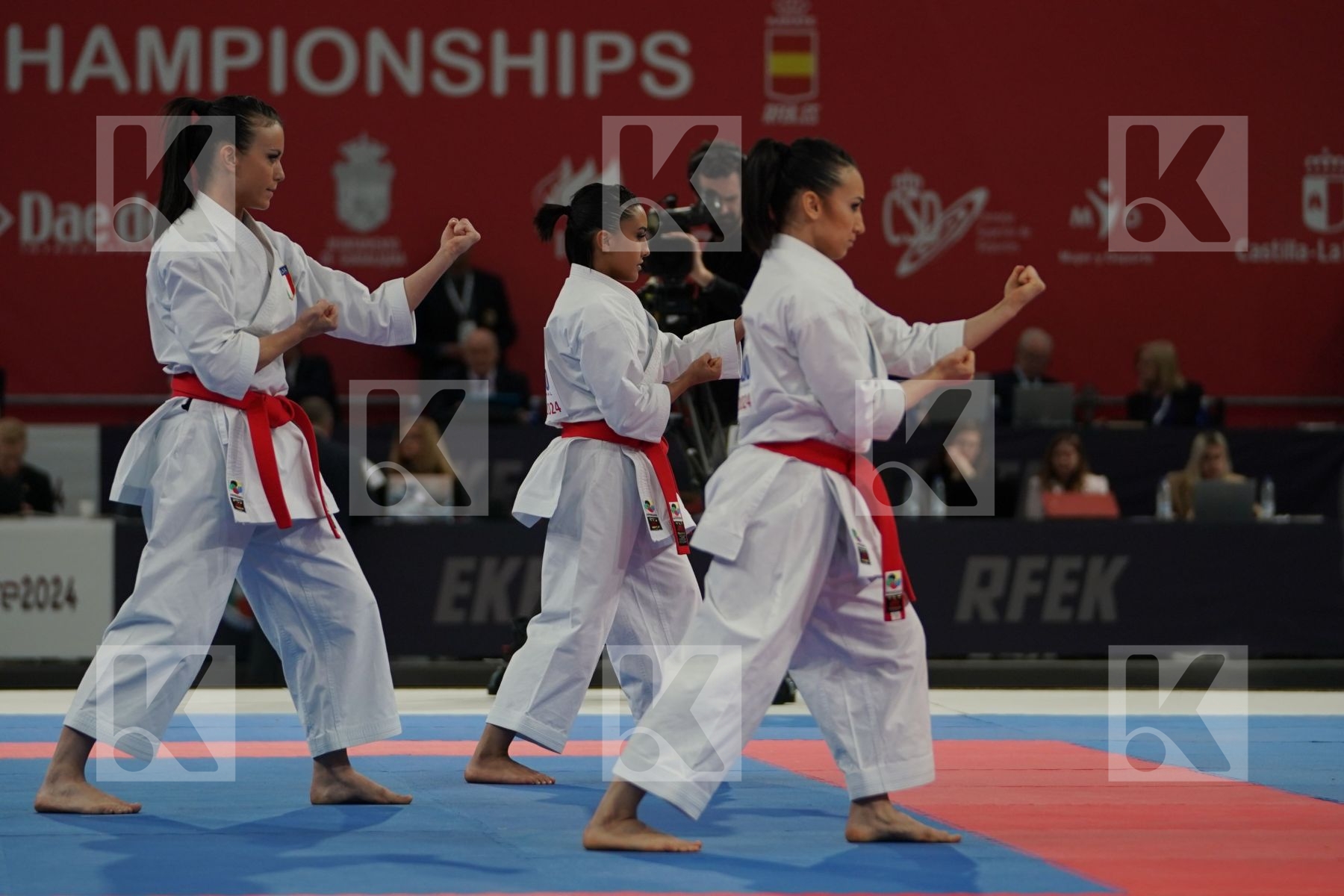 ITALY in Senior Team Female Kata - Final bout