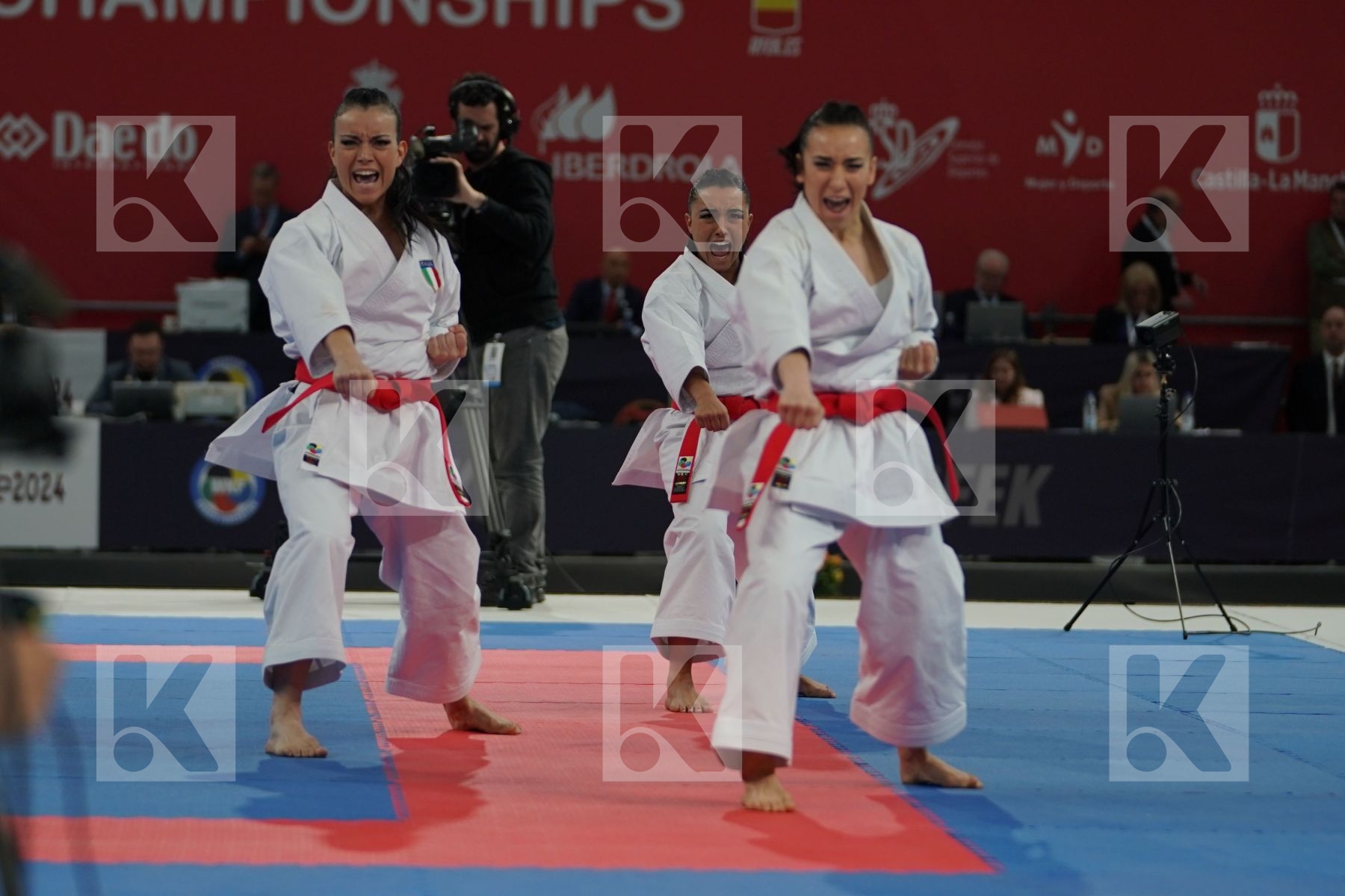 ITALY in Senior Team Female Kata - Final bout
