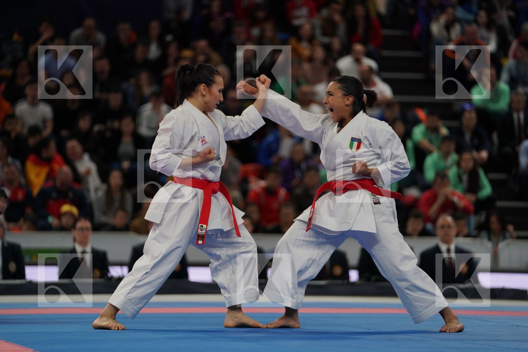 ITALY in Senior Team Female Kata - Final bout