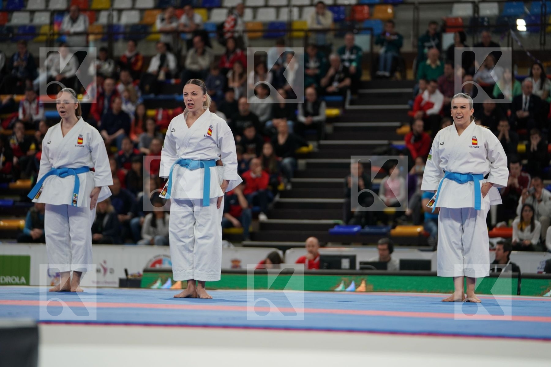 SPAIN in Senior Team Female Kata - Final bout