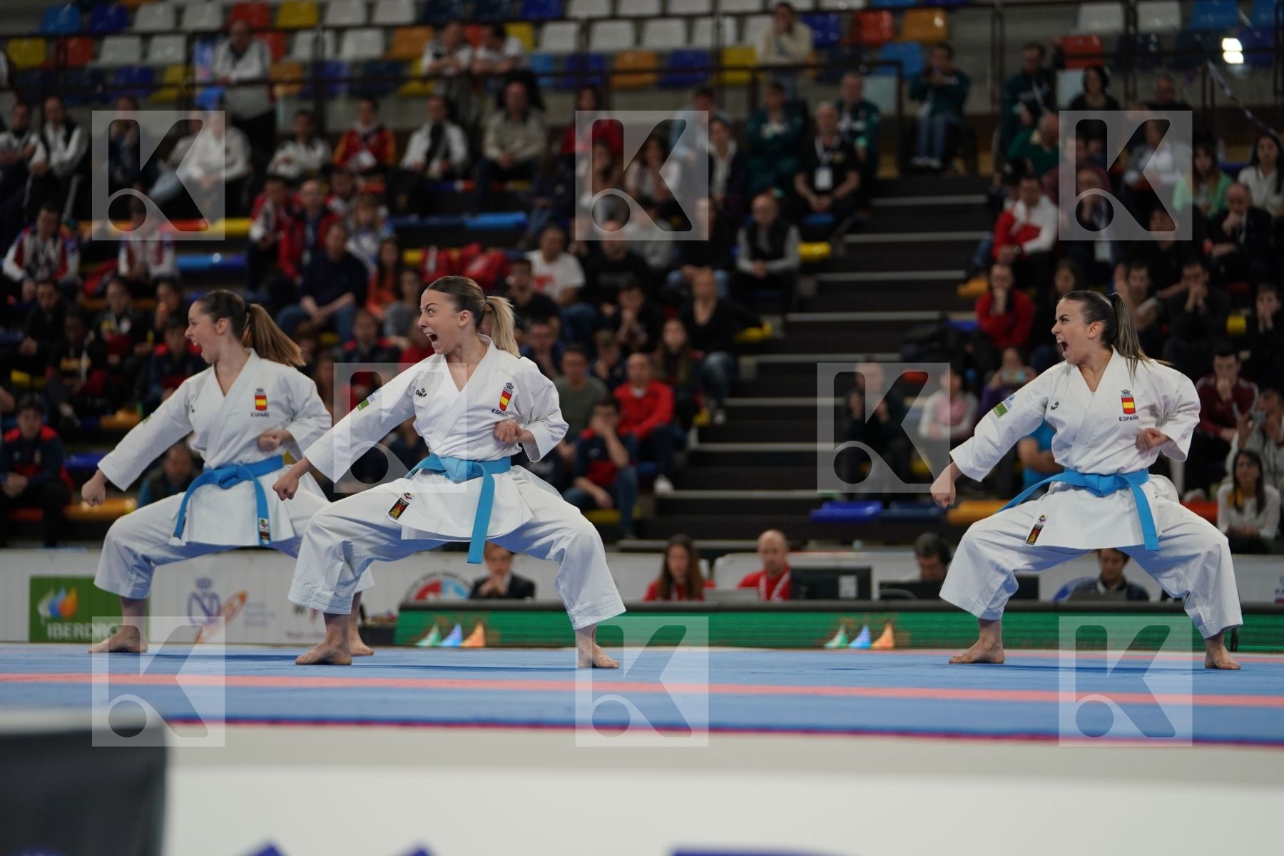 SPAIN in Senior Team Female Kata - Final bout