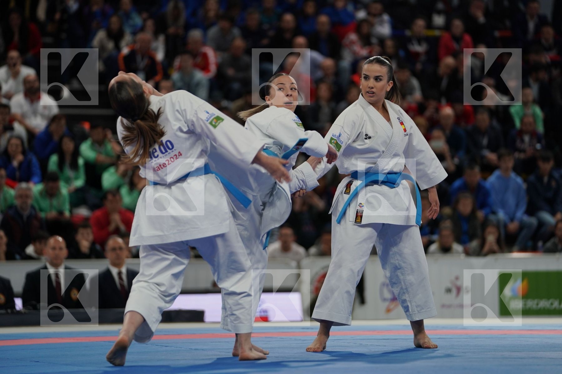 SPAIN in Senior Team Female Kata - Final bout