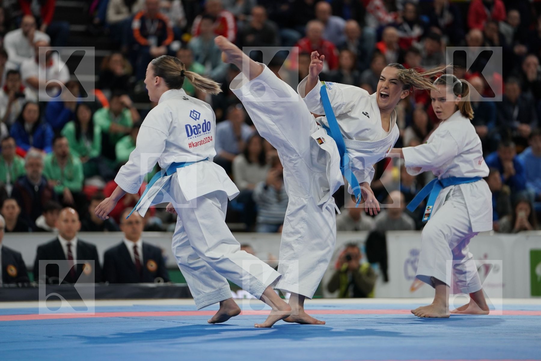 SPAIN in Senior Team Female Kata - Final bout