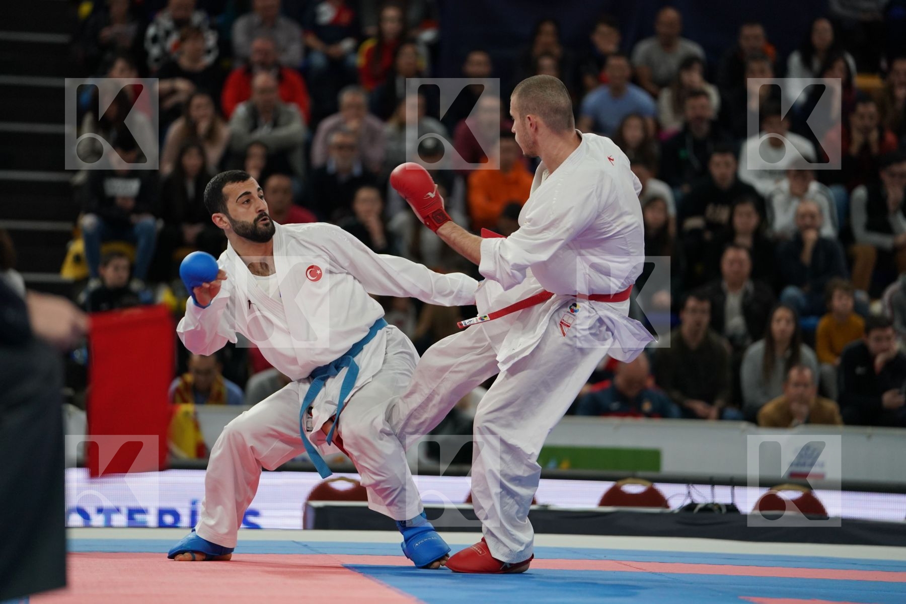SERBIA vs TURKEY in Senior Team Male Kumite - Final bout