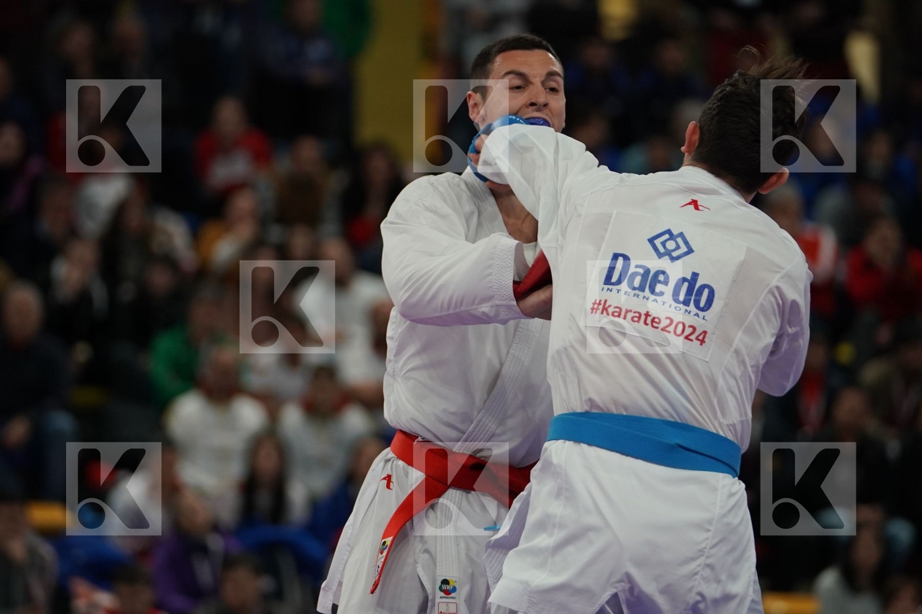 SERBIA vs TURKEY in Senior Team Male Kumite - Final bout