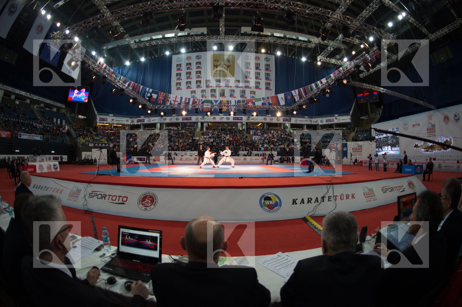 bronze match kumite top