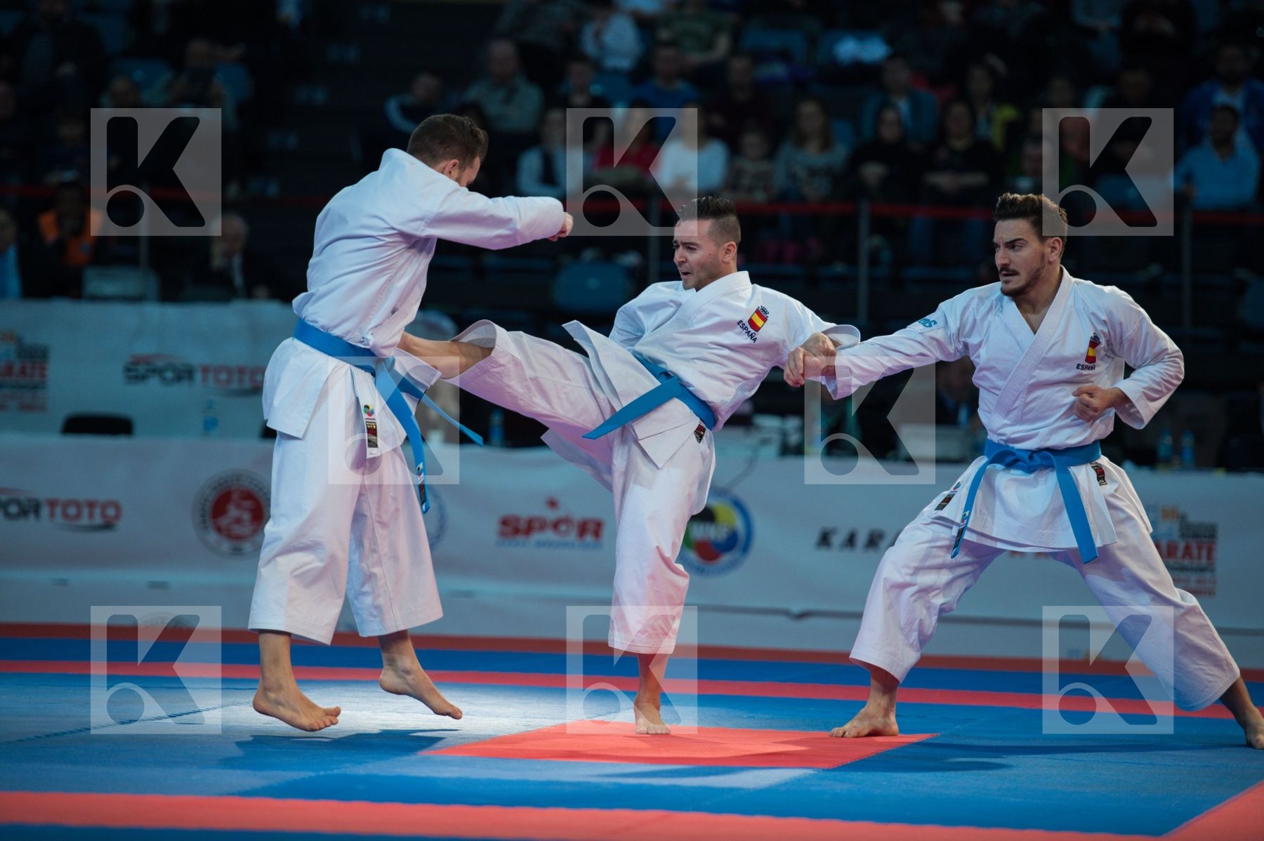 finals kata Spain team top