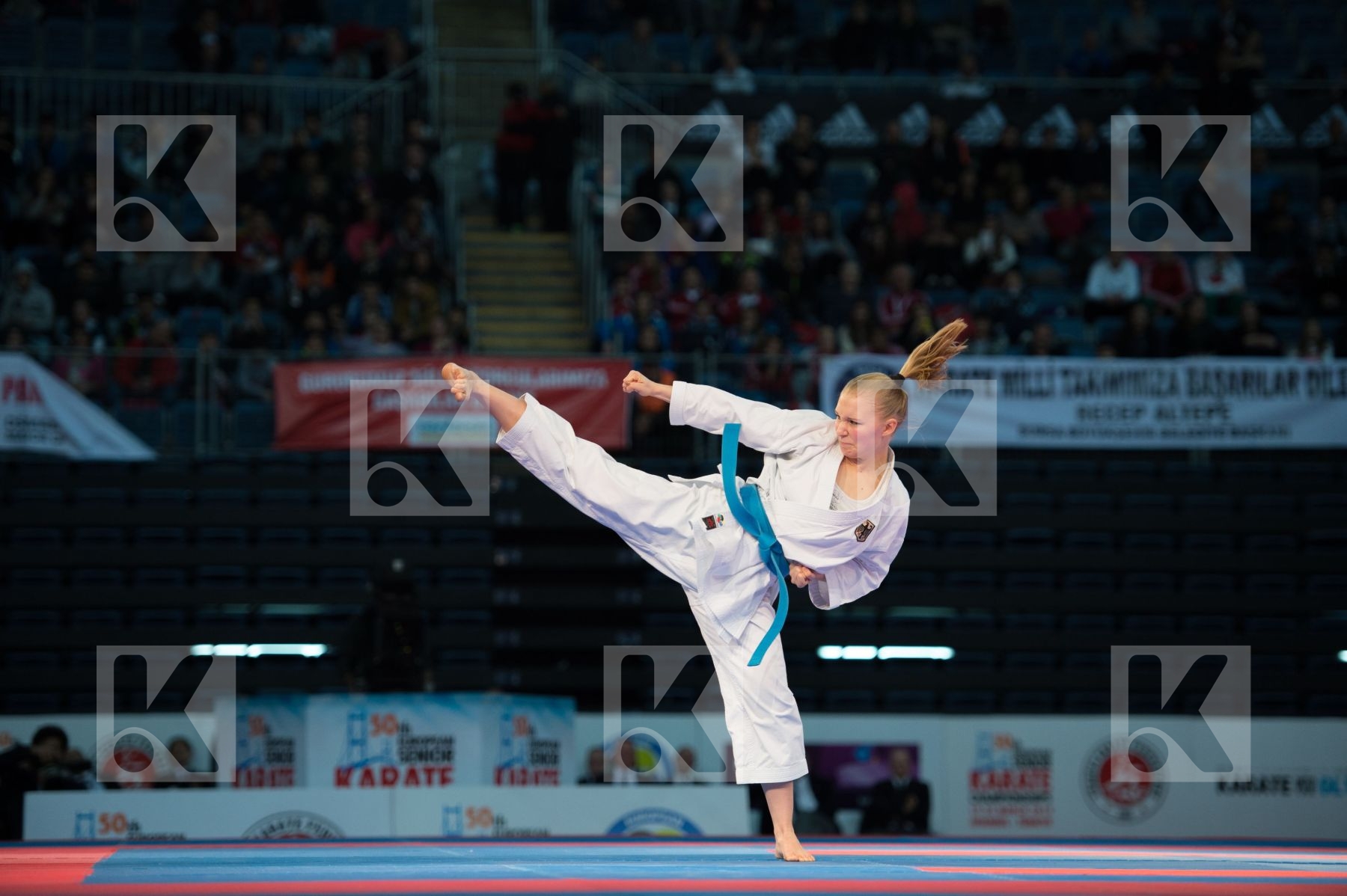 Bleul Jasmin bronze match Germany kata