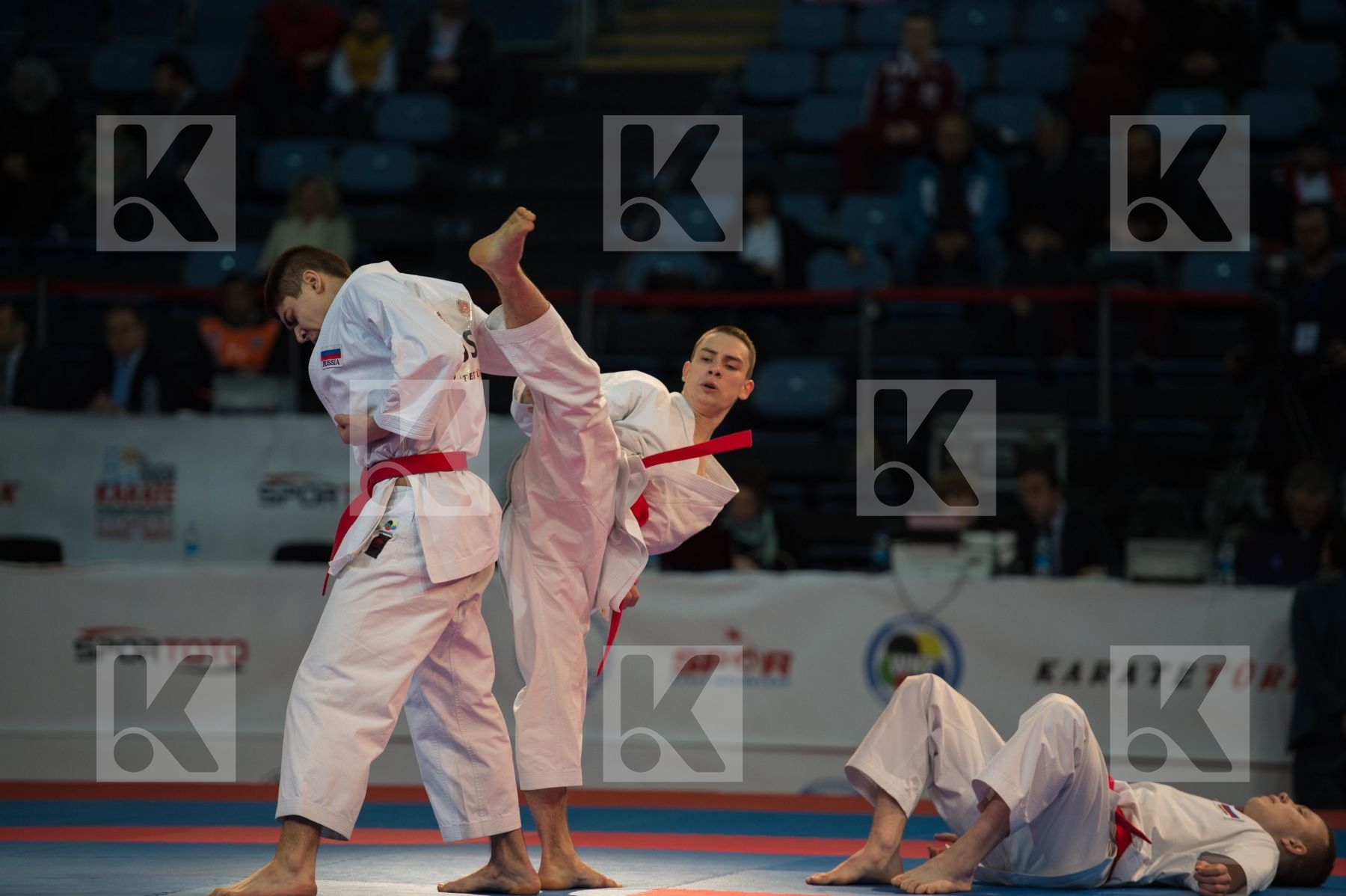 bronze match finals kata male Russian Federation team