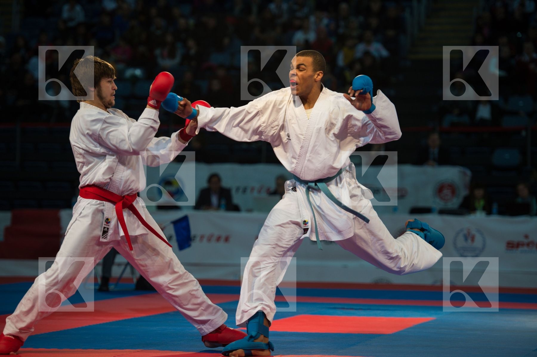 bronze match finals kumite male Netherlands Russian Federation t