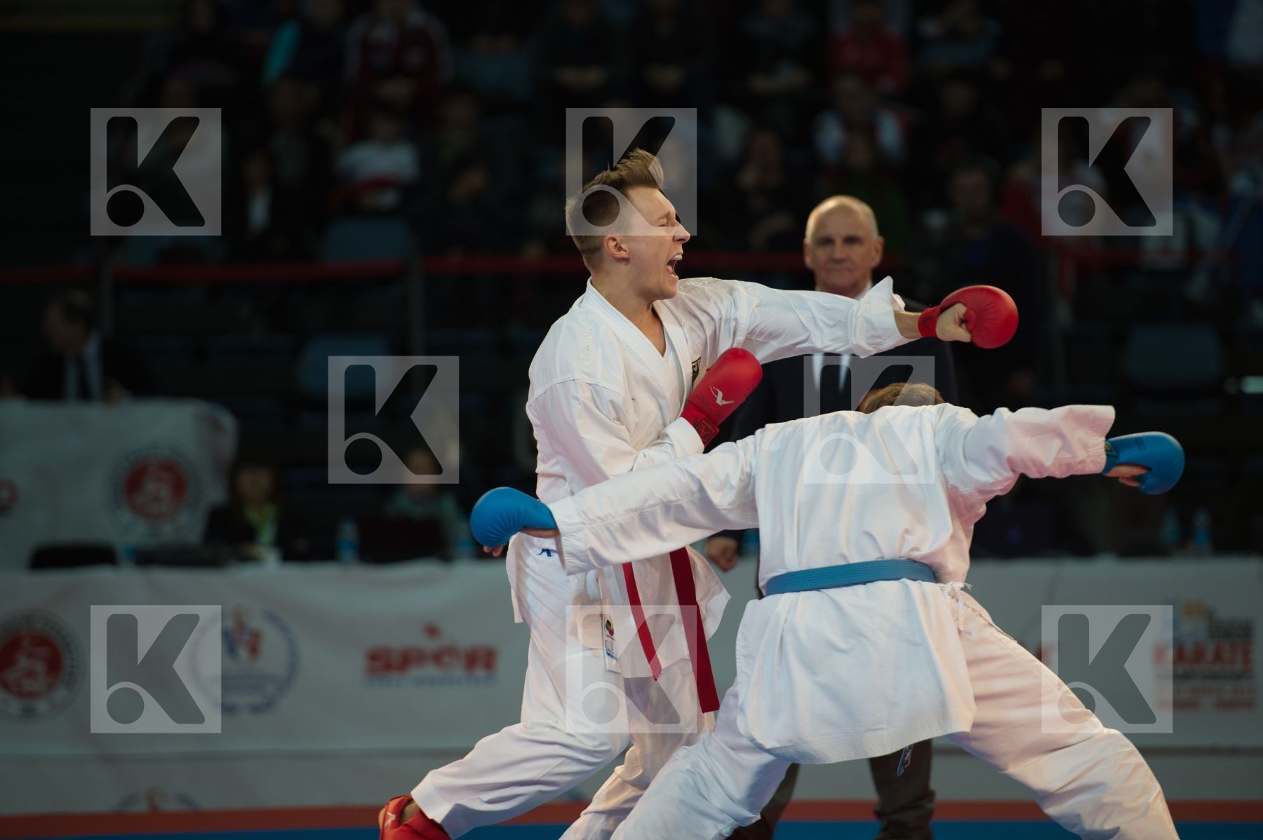 Azerbaijan bronze match Germany kumite male team