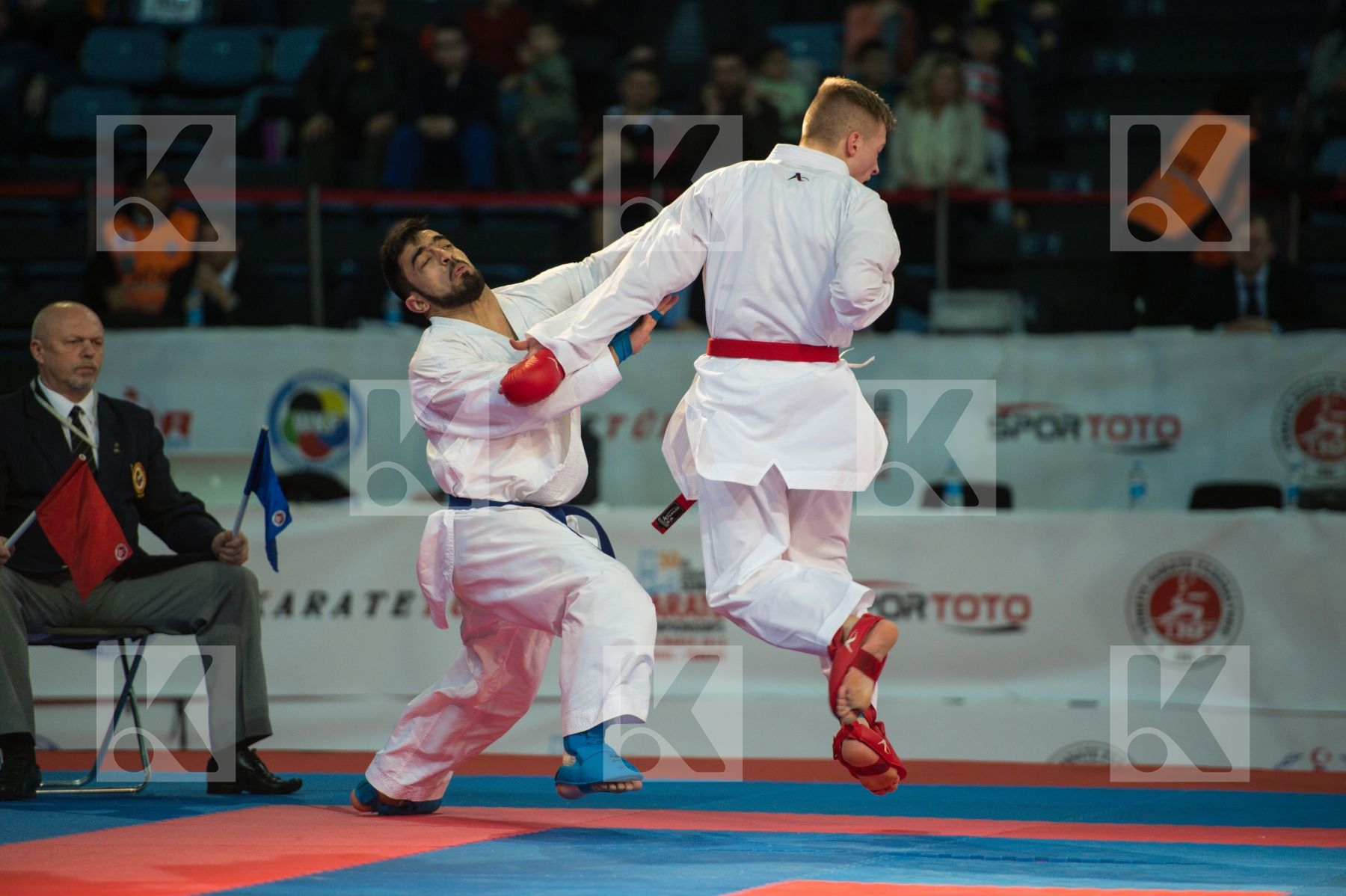Azerbaijan bronze match Germany kumite male team