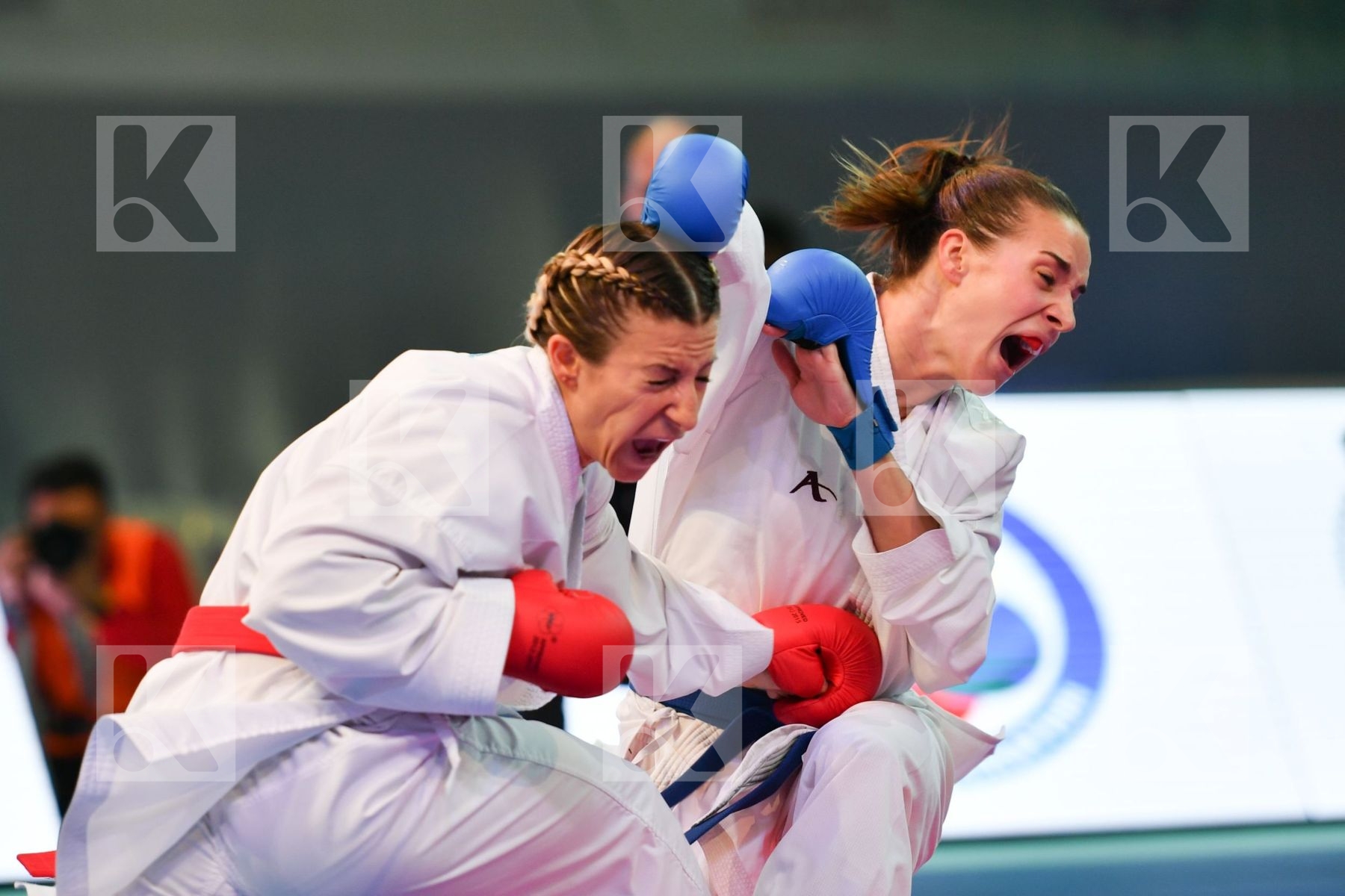 Austria Female kumite -50 kg France Plank Bettina Recchia Alexan