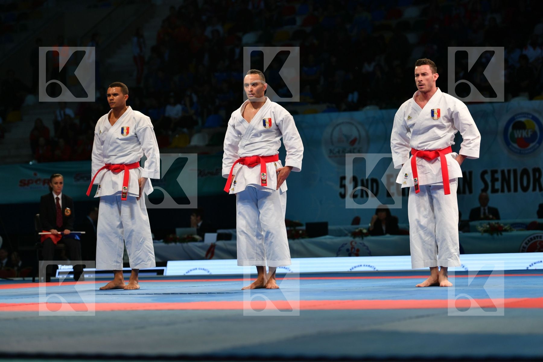 France France France Kanku sho Male team kata
