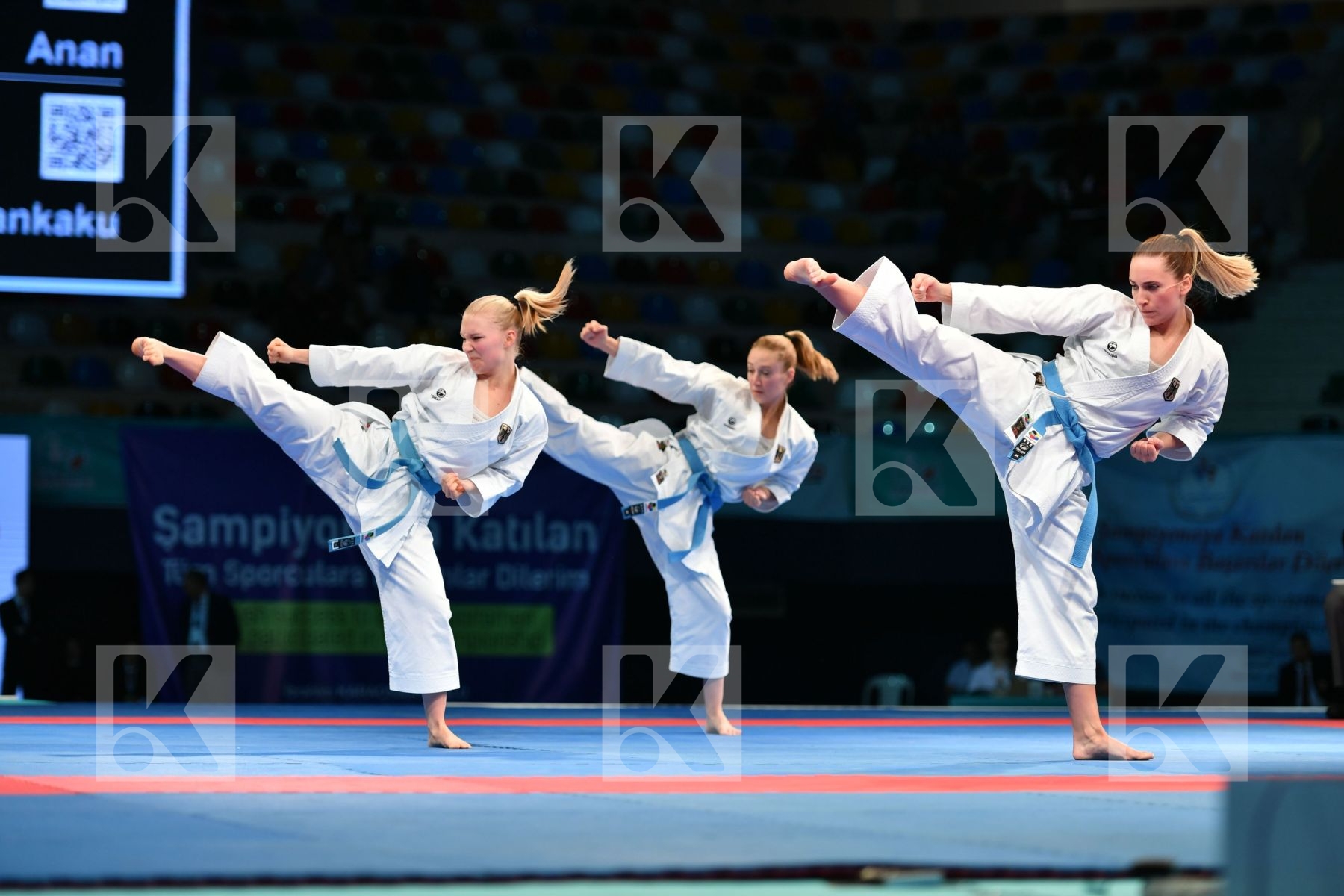 Female team kata Gankaku Germany Germany Germany