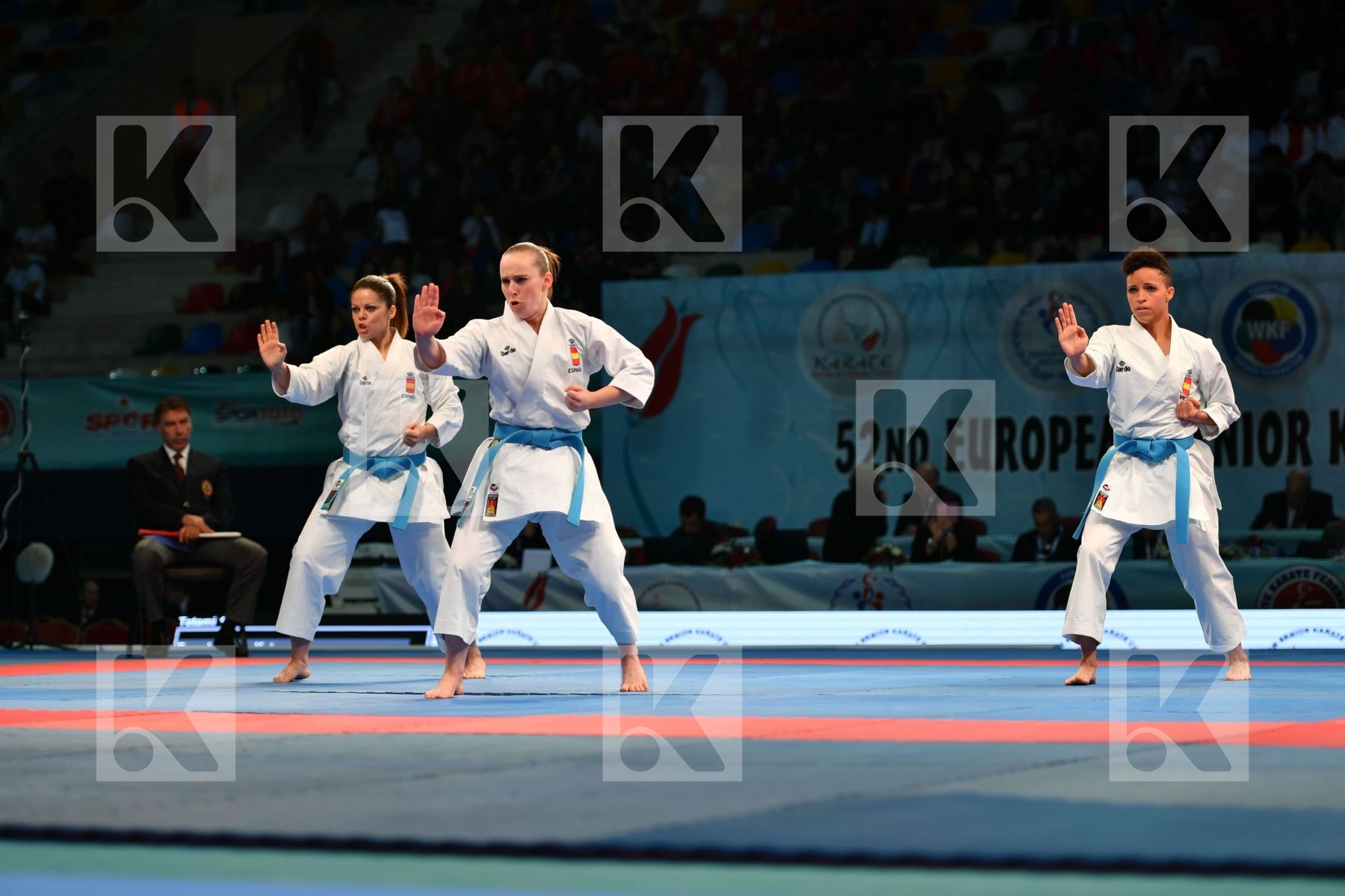 Female team kata Paiku Spain Spain Spain