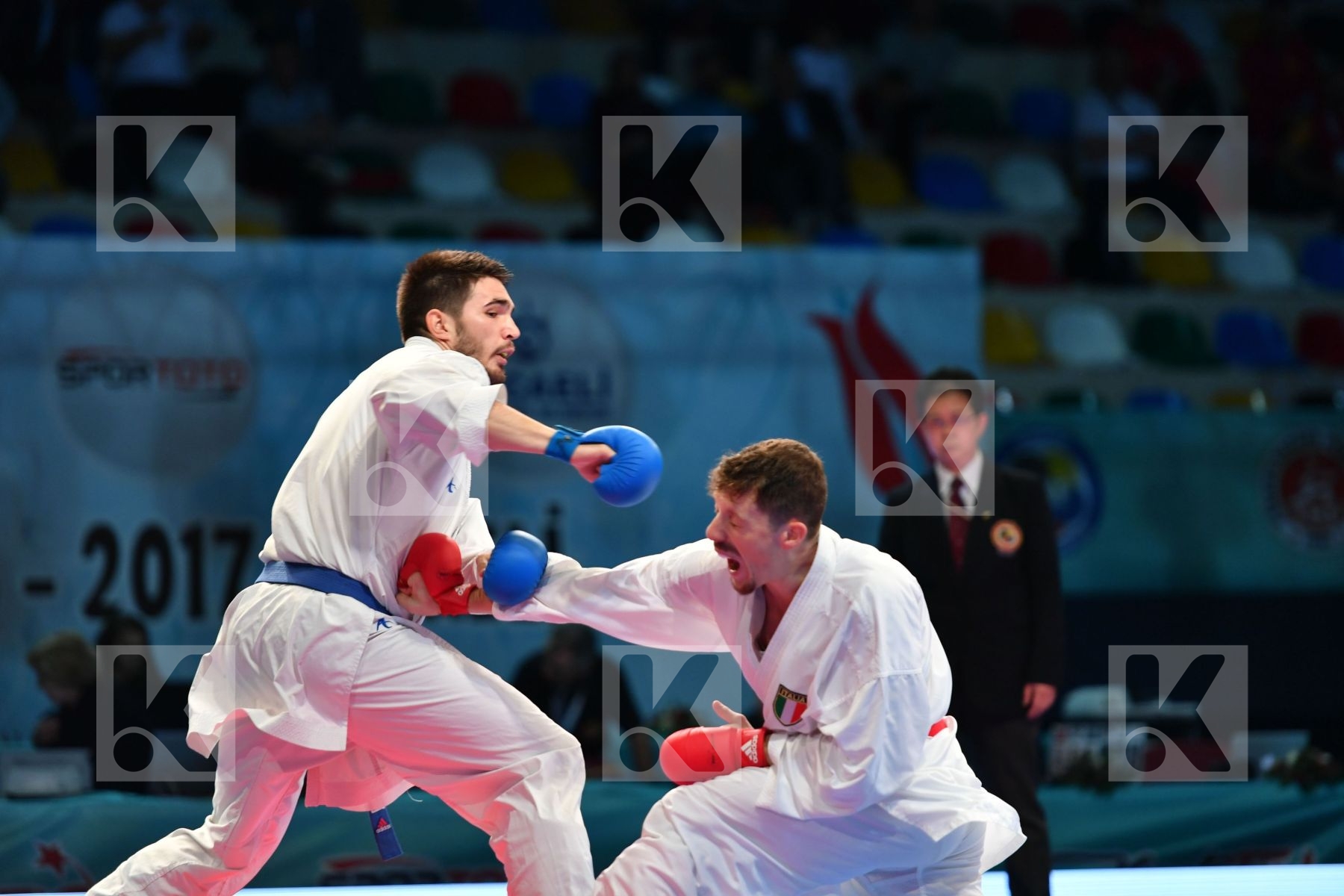 Croatia Croatia Croatia Italy Italy Italy Male team kumite