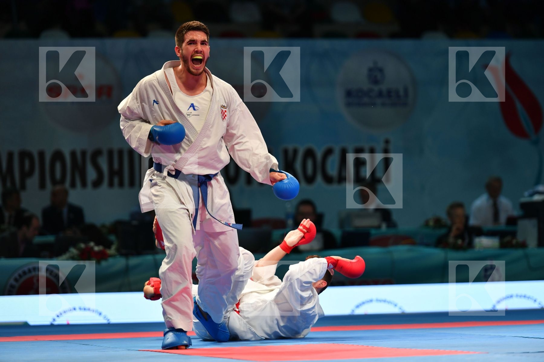 Croatia Croatia Croatia Italy Italy Italy Male team kumite