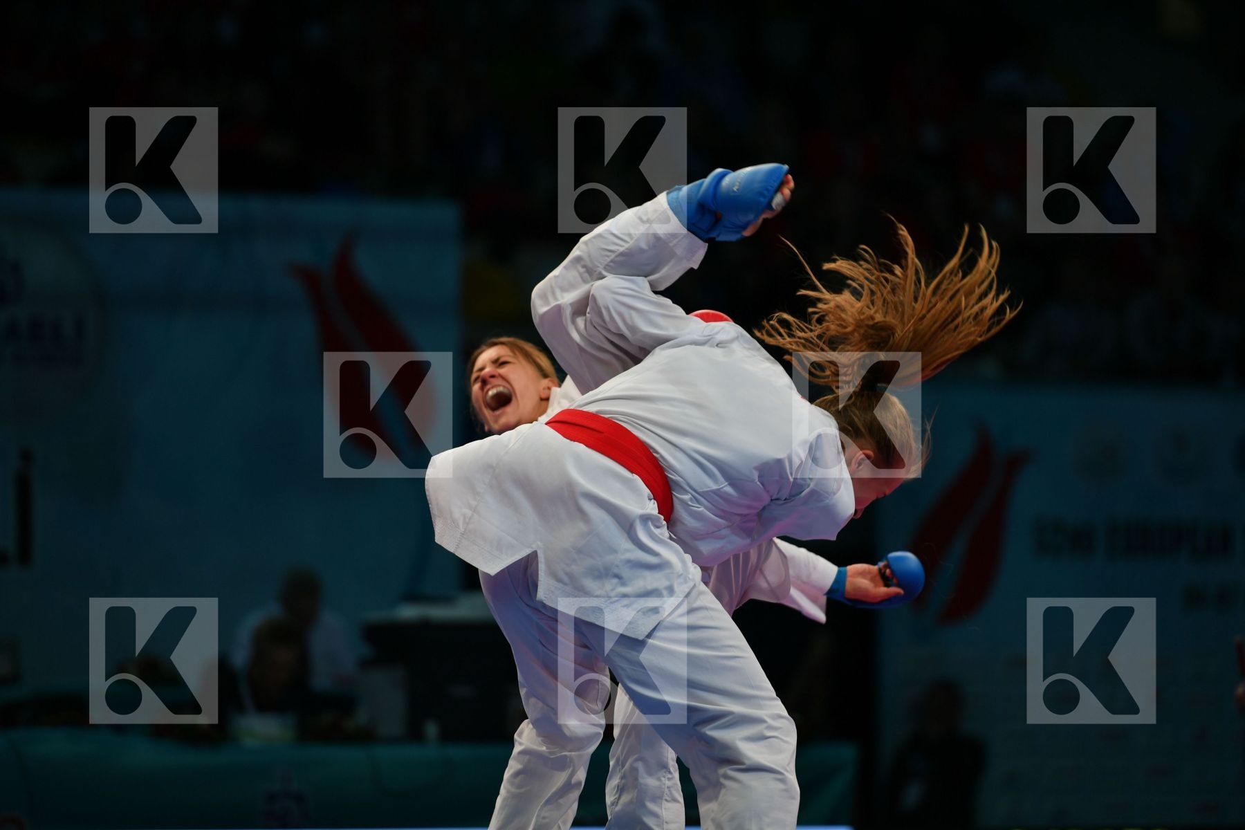 Female kumite 68+ kg Russian federation Slovakia Tatarova Domini