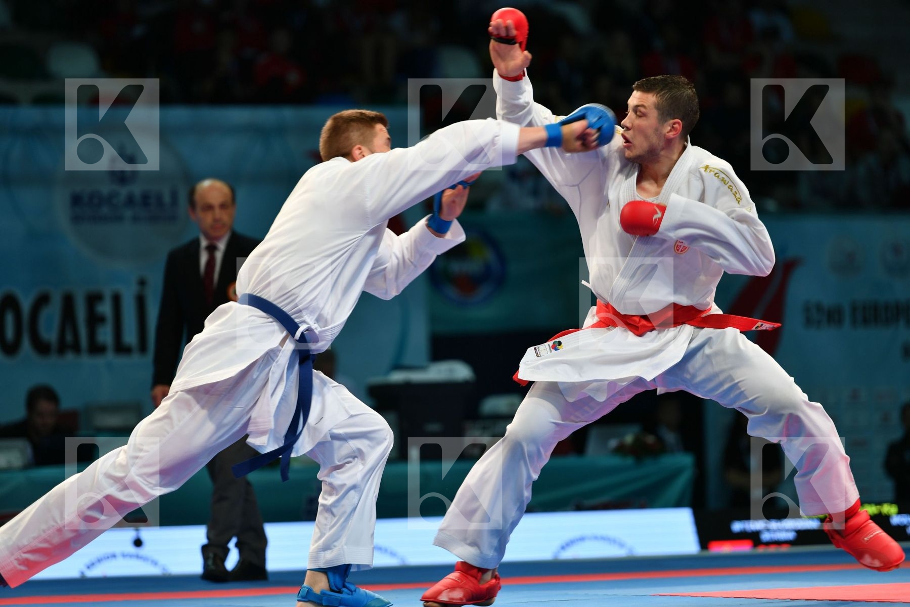 Bitevic Slobodan Hungary Male kumite 84+ kg Molnar Daniel Serbia