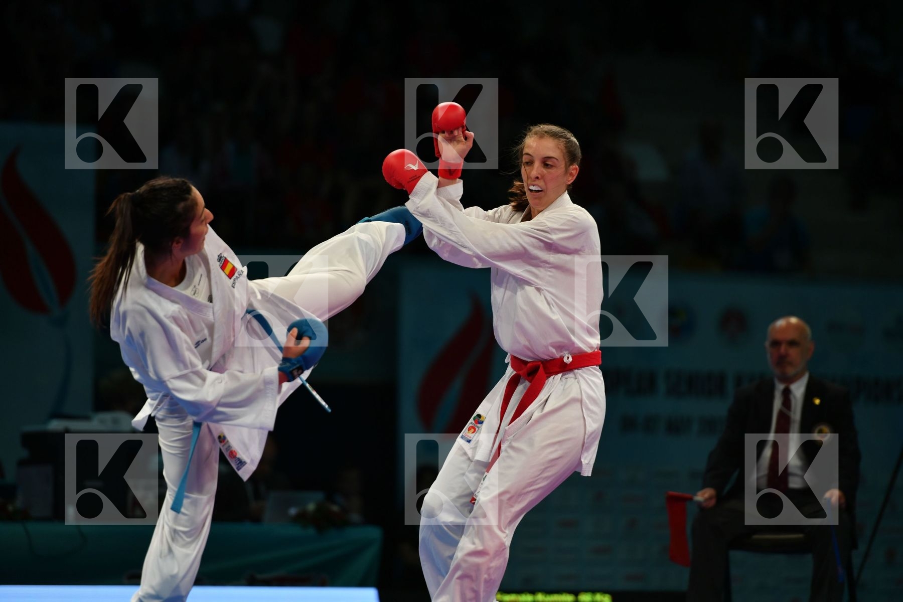 Cvrkota Sanja Female kumite -68 kg Serbia Spain Vizcaino gonzale