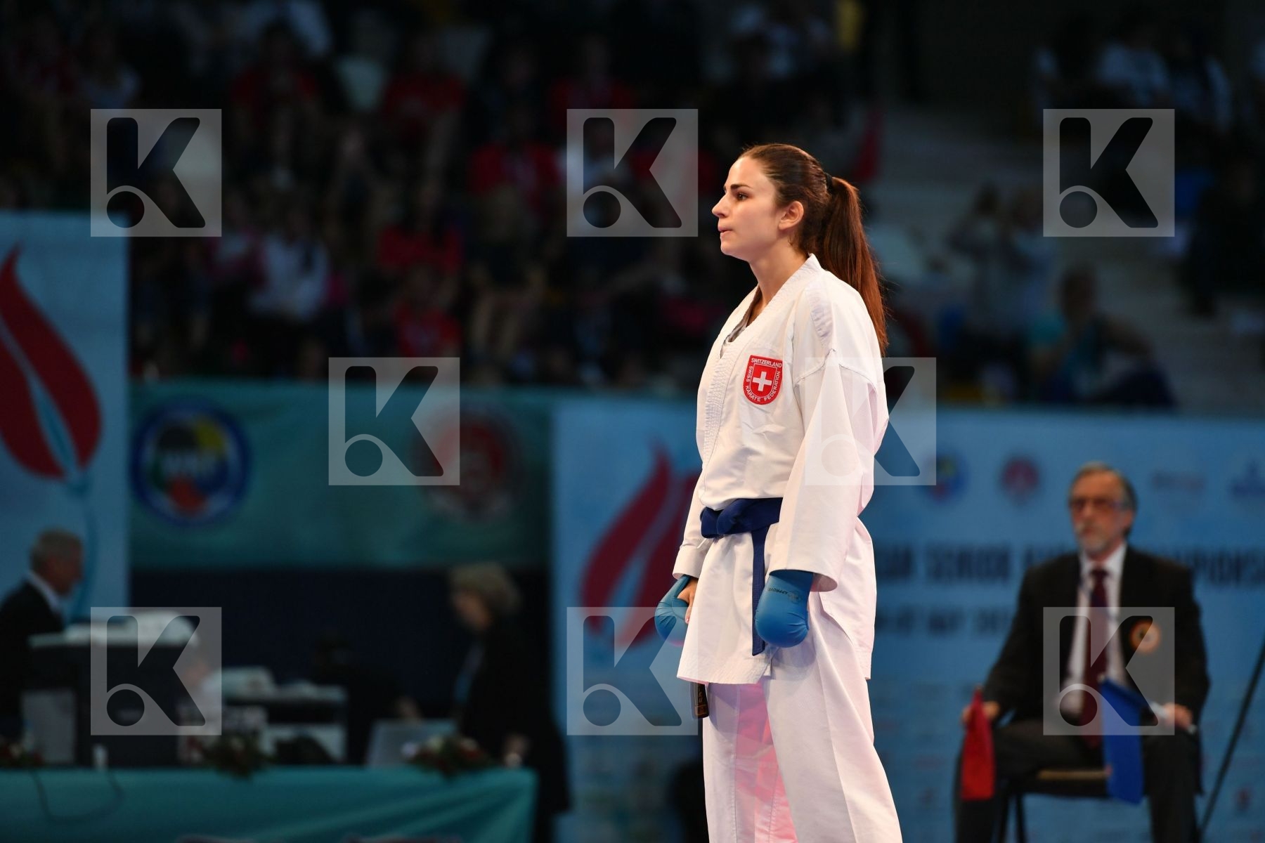 Burucu Hafsa seyda Female kumite -68 kg Quirici Elena Switzerlan