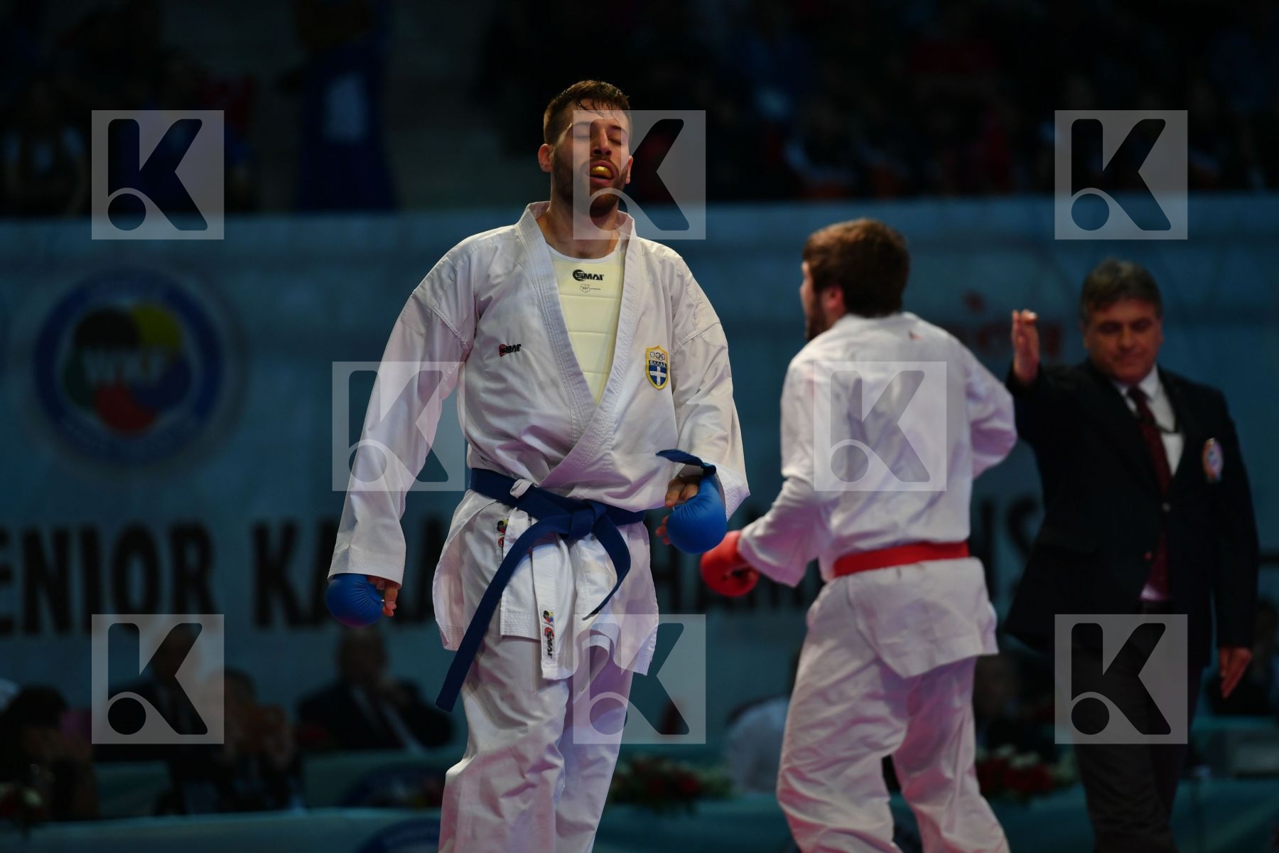 Denisenko Denis Greece Male kumite -84 kg Russian federation Tza