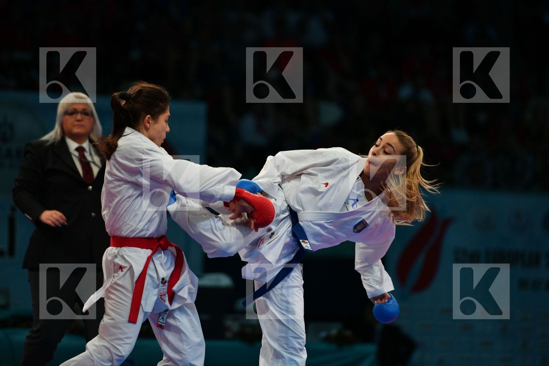 Draskovic Ana Female kumite -55 kg Montenegro Terliuga Anzhelika