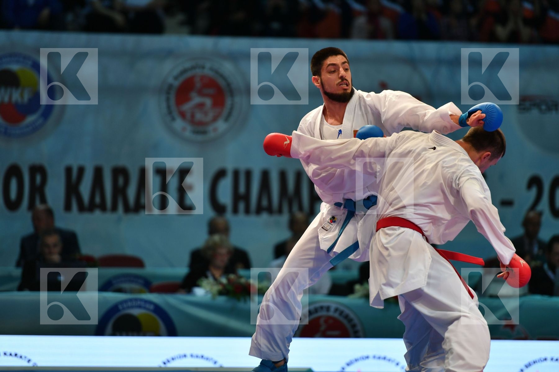 Eltemur Erman Latvia Male kumite -75 kg Sadikovs Ruslans Turkey