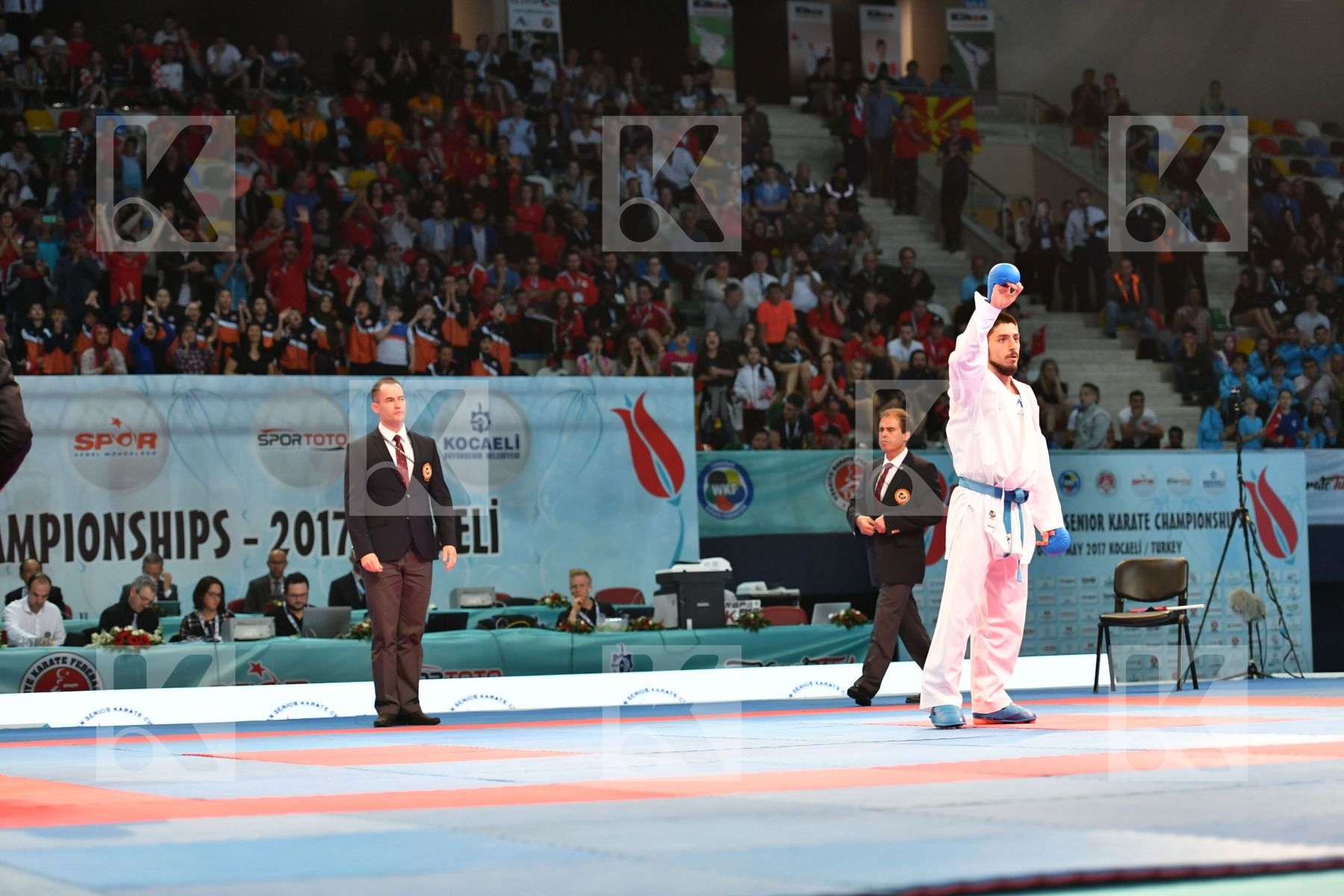 Eltemur Erman Latvia Male kumite -75 kg Sadikovs Ruslans Turkey