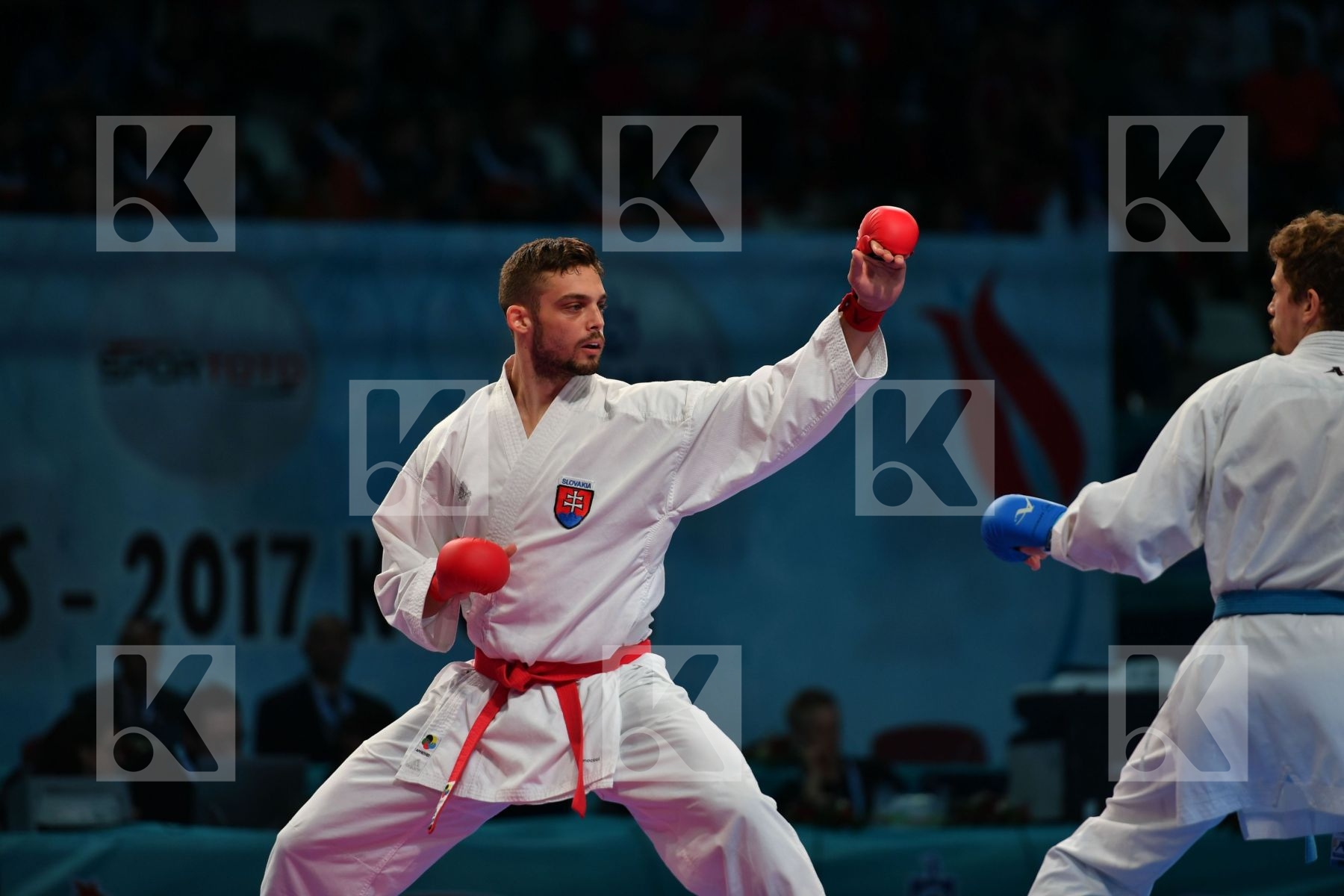 Harspataki Gabor Hungary Lieskovsky Matus Male kumite -75 kg Slo